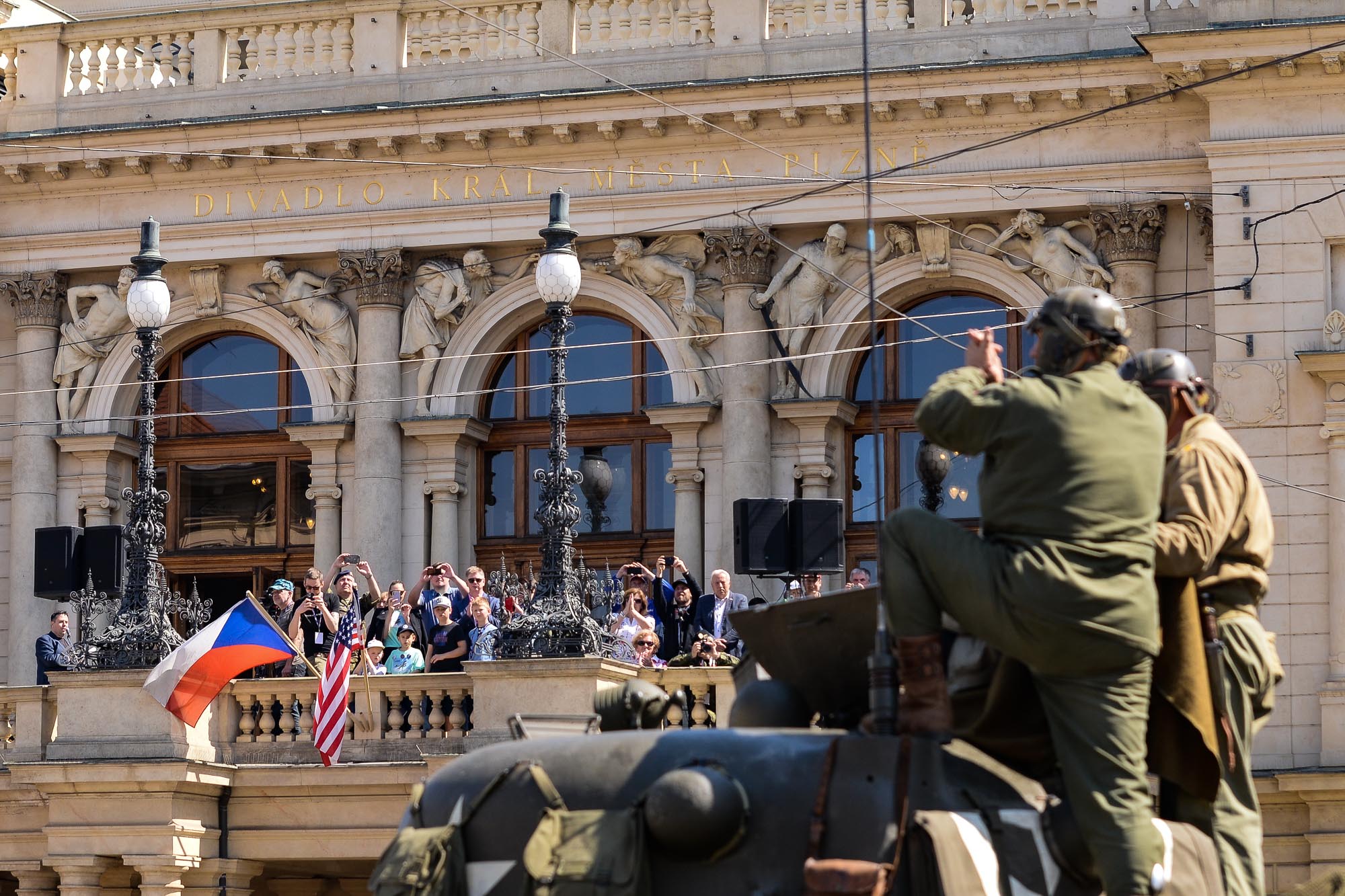 Slavnosti svobody 2022 - Convoy of Liberty (foto: M. Pecuch, 8.5.2022)