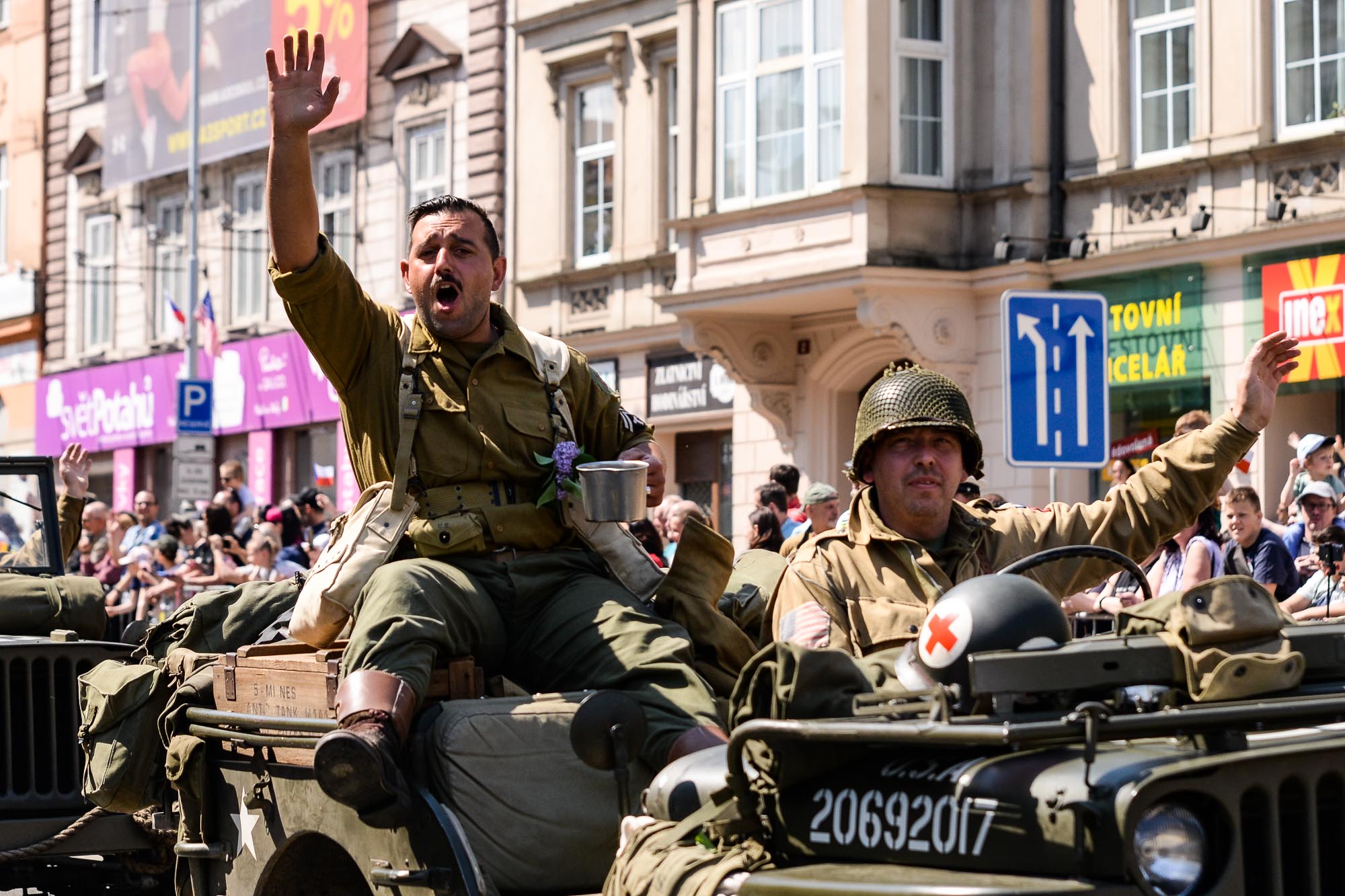 Slavnosti svobody 2022 - Convoy of Liberty (foto: M. Pecuch, 8.5.2022)