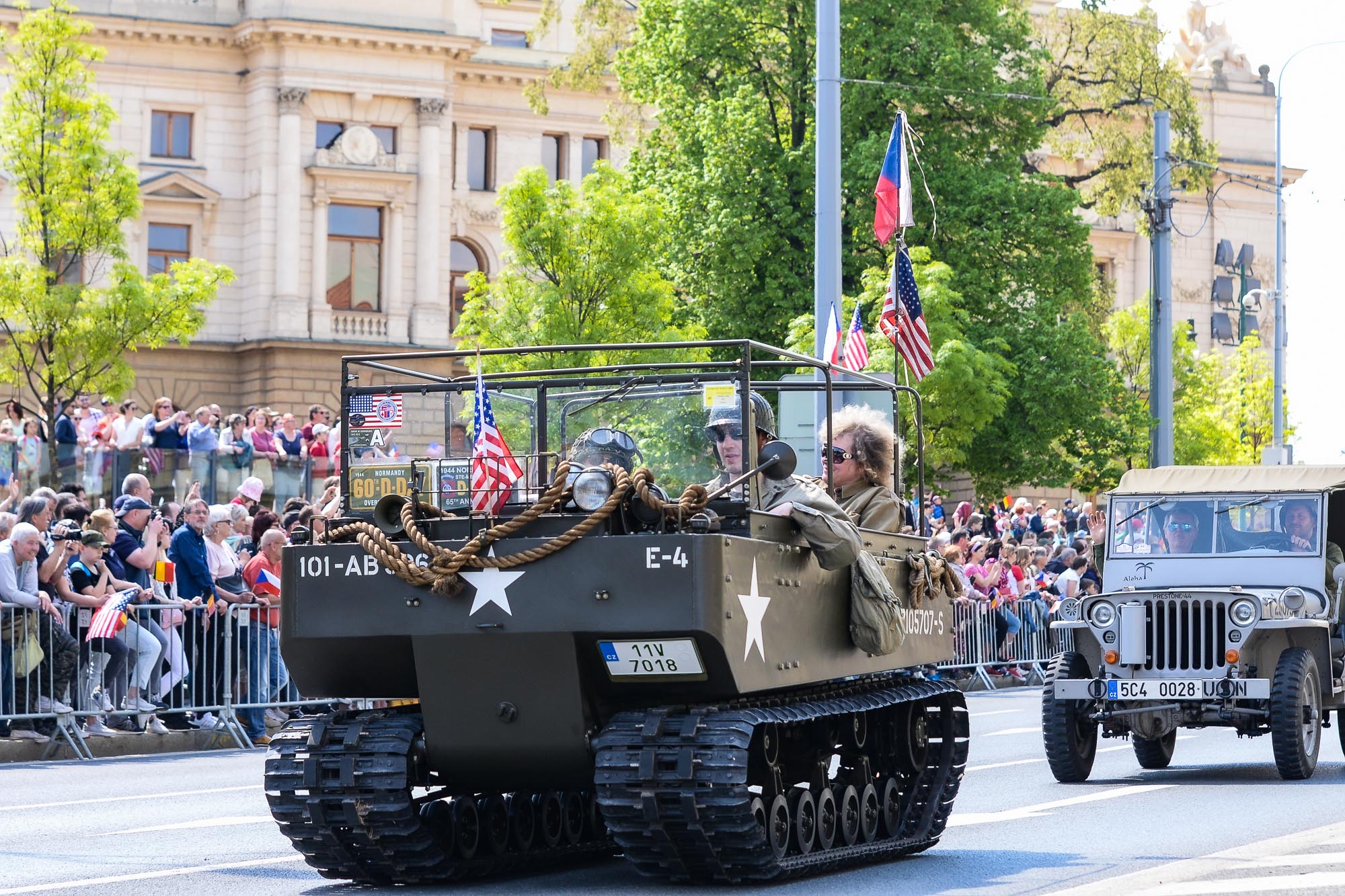 Slavnosti svobody 2022 - Convoy of Liberty (foto: M. Pecuch, 8.5.2022)