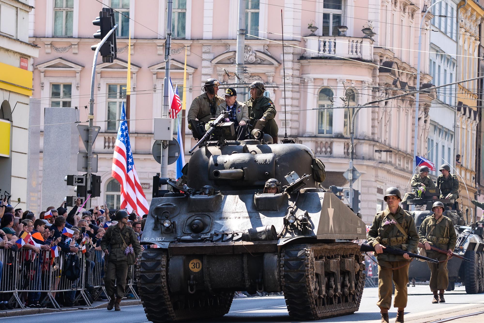 Slavnosti svobody 2022 - Convoy of Liberty (foto: M. Pecuch, 8.5.2022)