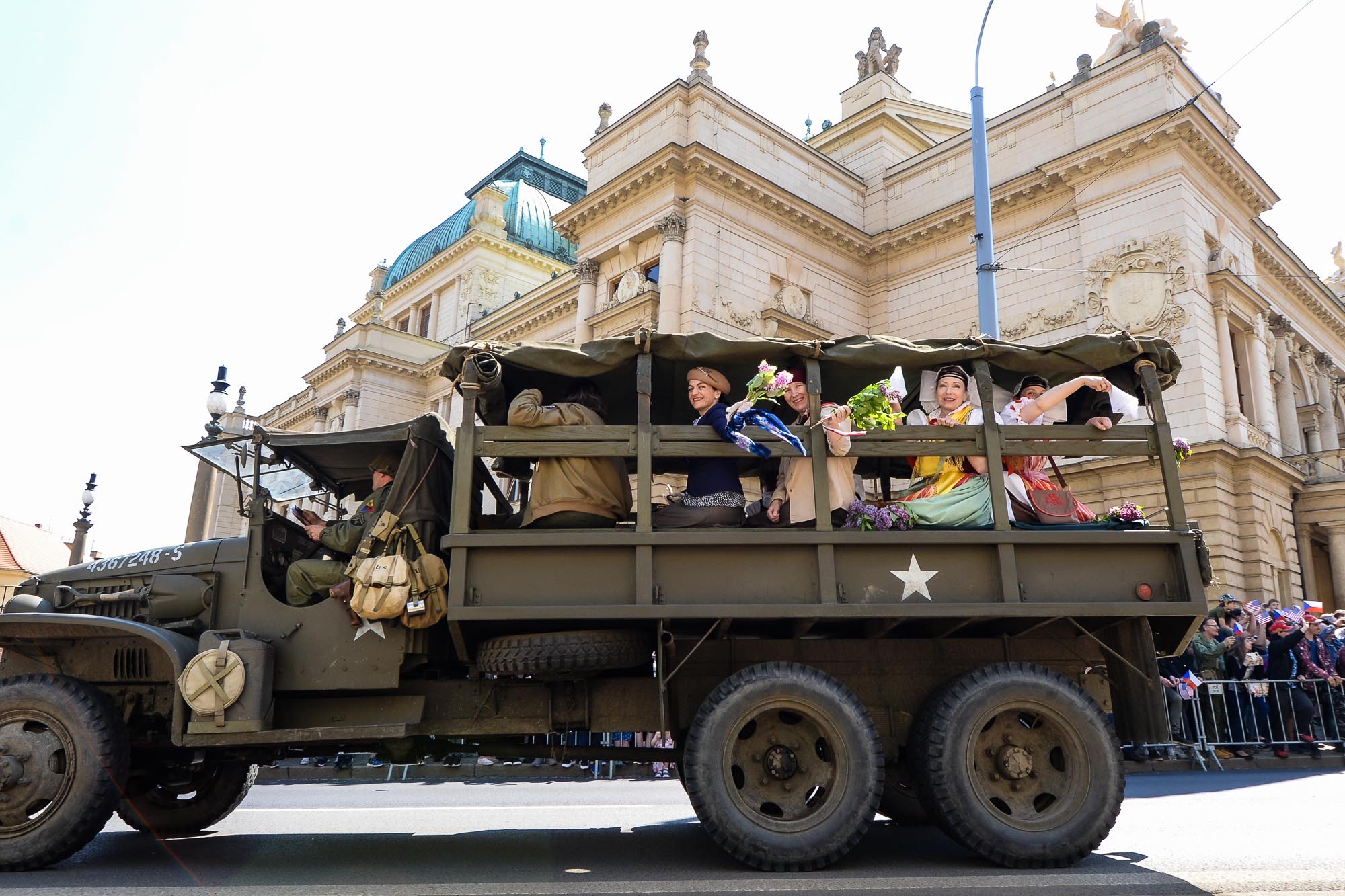 Slavnosti svobody 2022 - Convoy of Liberty (foto: M. Pecuch, 8.5.2022)