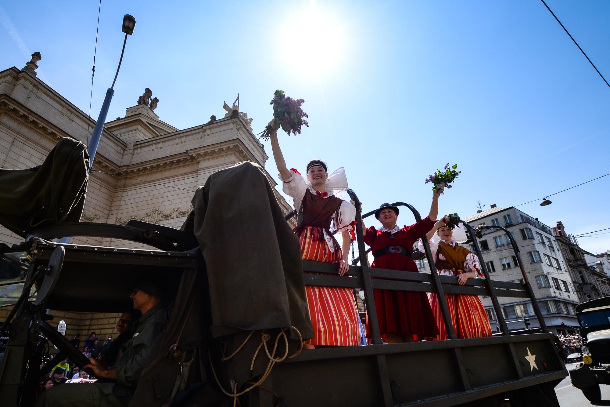 Slavnosti svobody 2022 - Convoy of Liberty (foto: M. Pecuch, 8.5.2022)