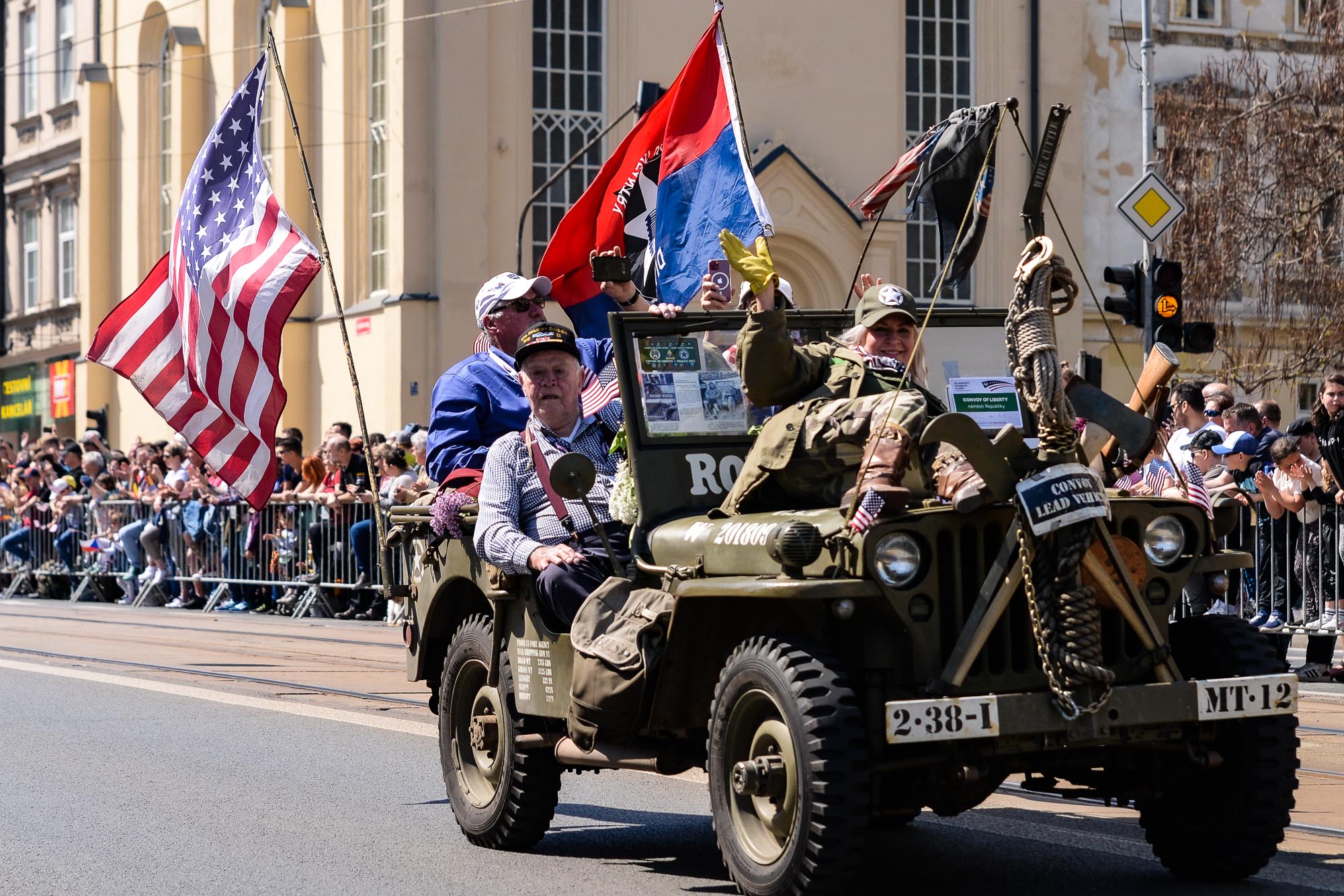 Slavnosti svobody 2022 - Convoy of Liberty (foto: M. Pecuch, 8.5.2022)
