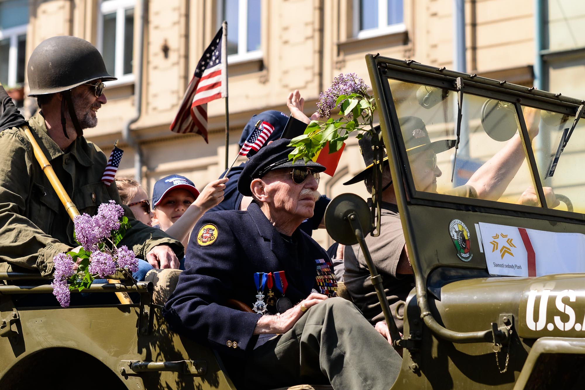 Slavnosti svobody 2022 - Convoy of Liberty (foto: M. Pecuch, 8.5.2022)