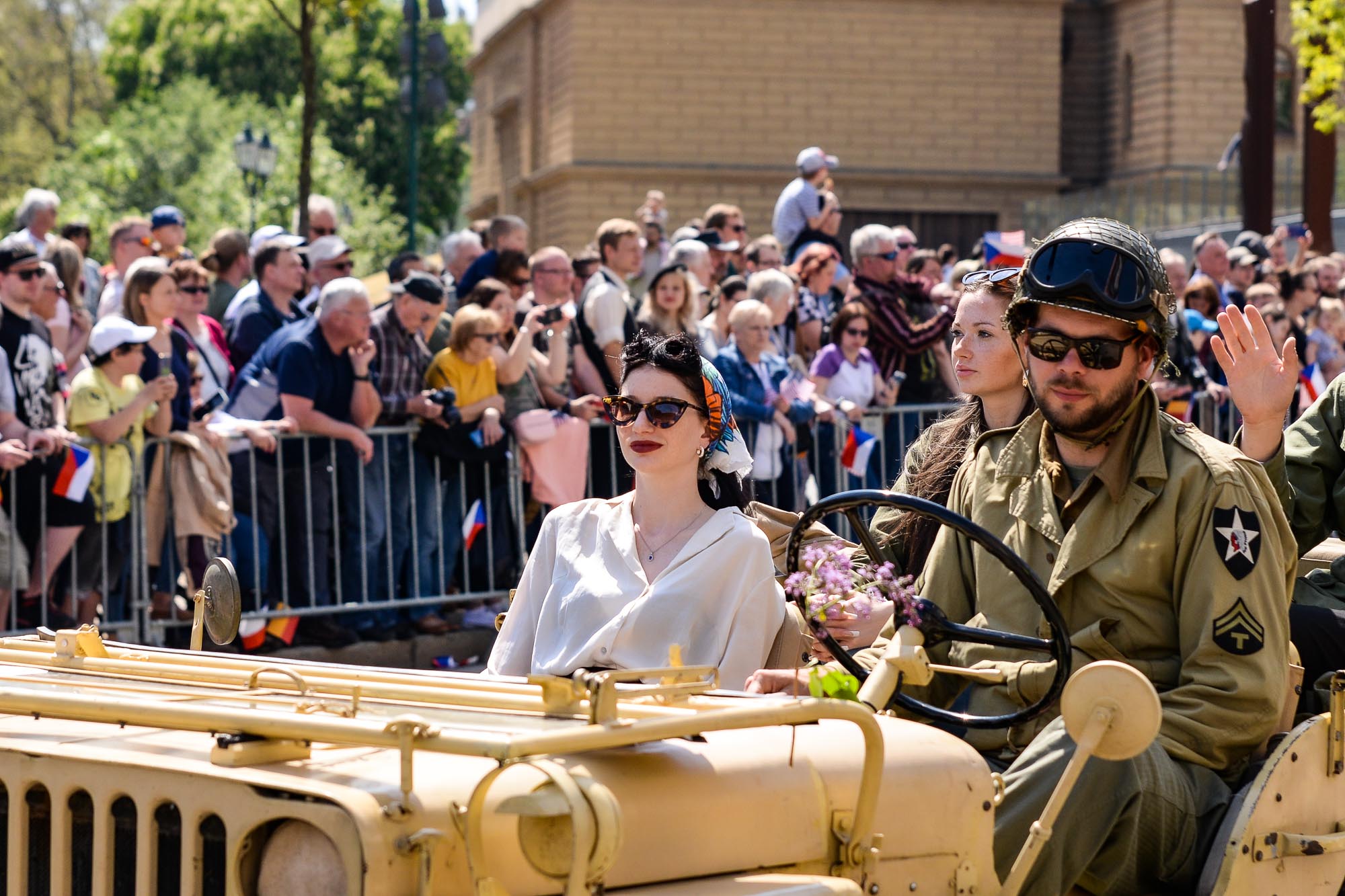 Slavnosti svobody 2022 - Convoy of Liberty (foto: M. Pecuch, 8.5.2022)