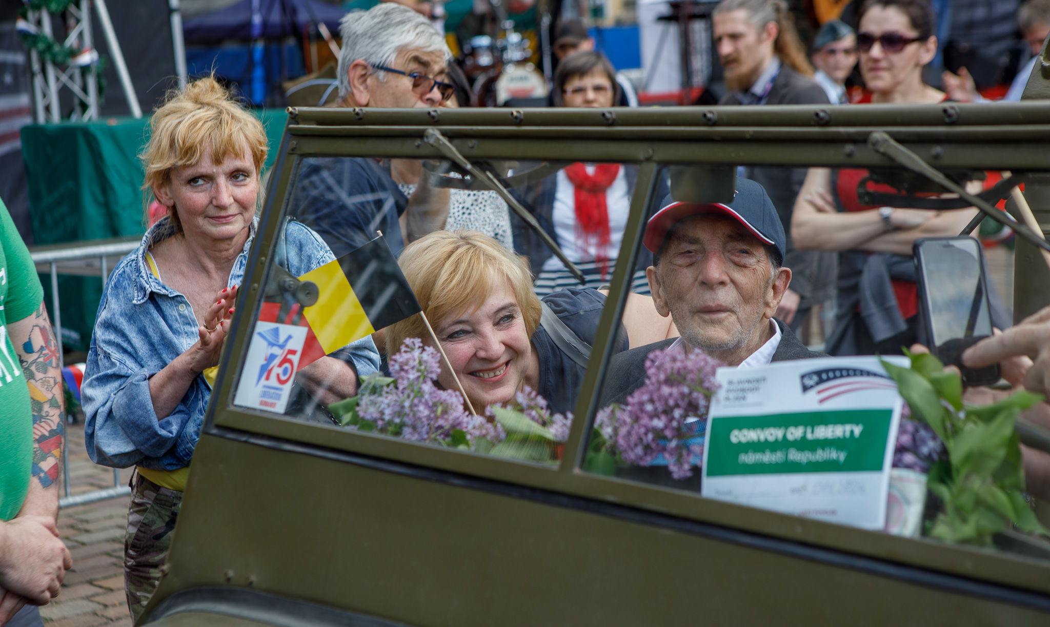 Slavnosti svobody 2022 - Belgičtí veteráni 8.5.