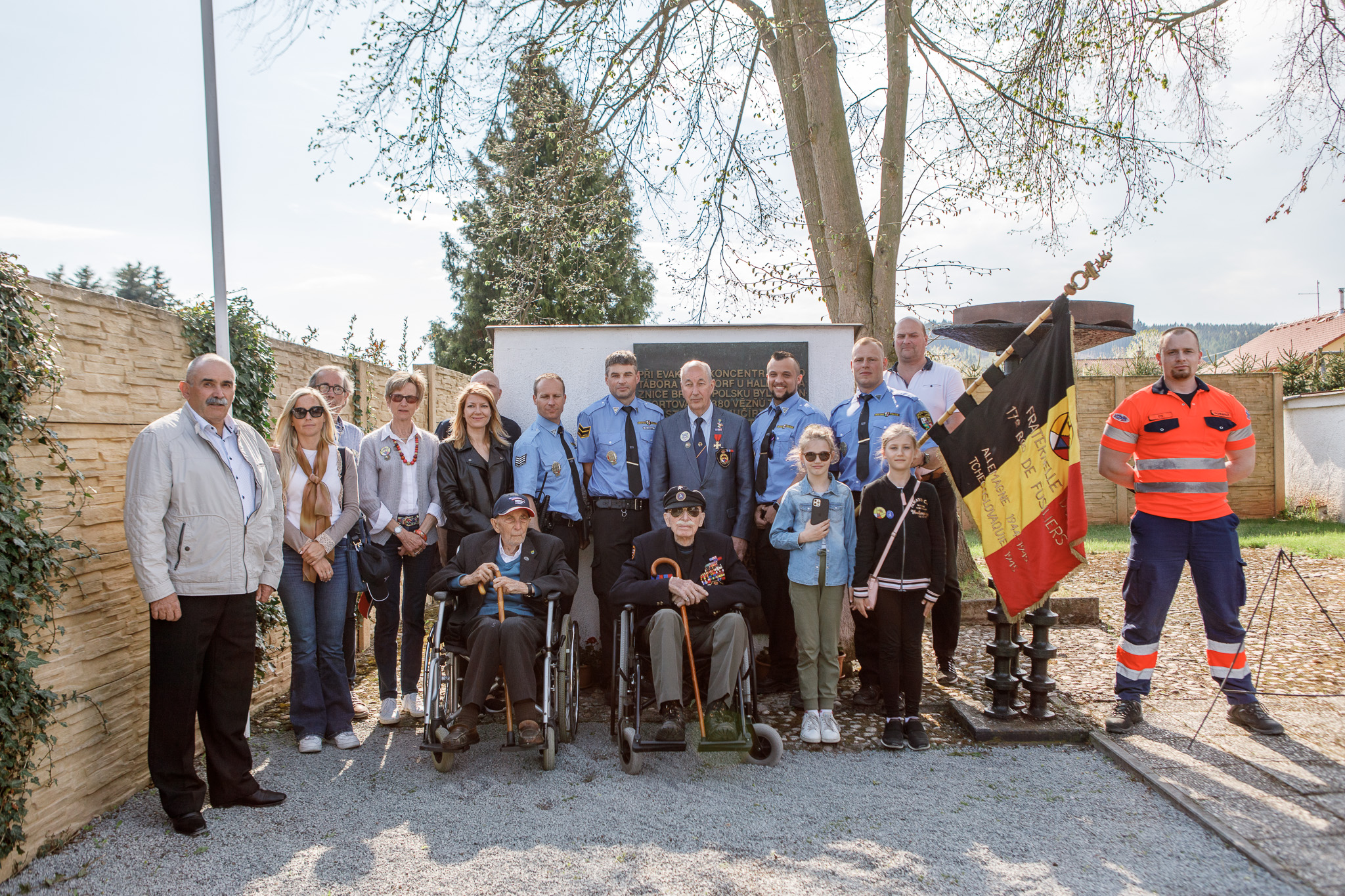 Slavnosti svobody 2022 - Belgičtí veteráni 8.5. (foto: V. Štaif, 8.5.2022)