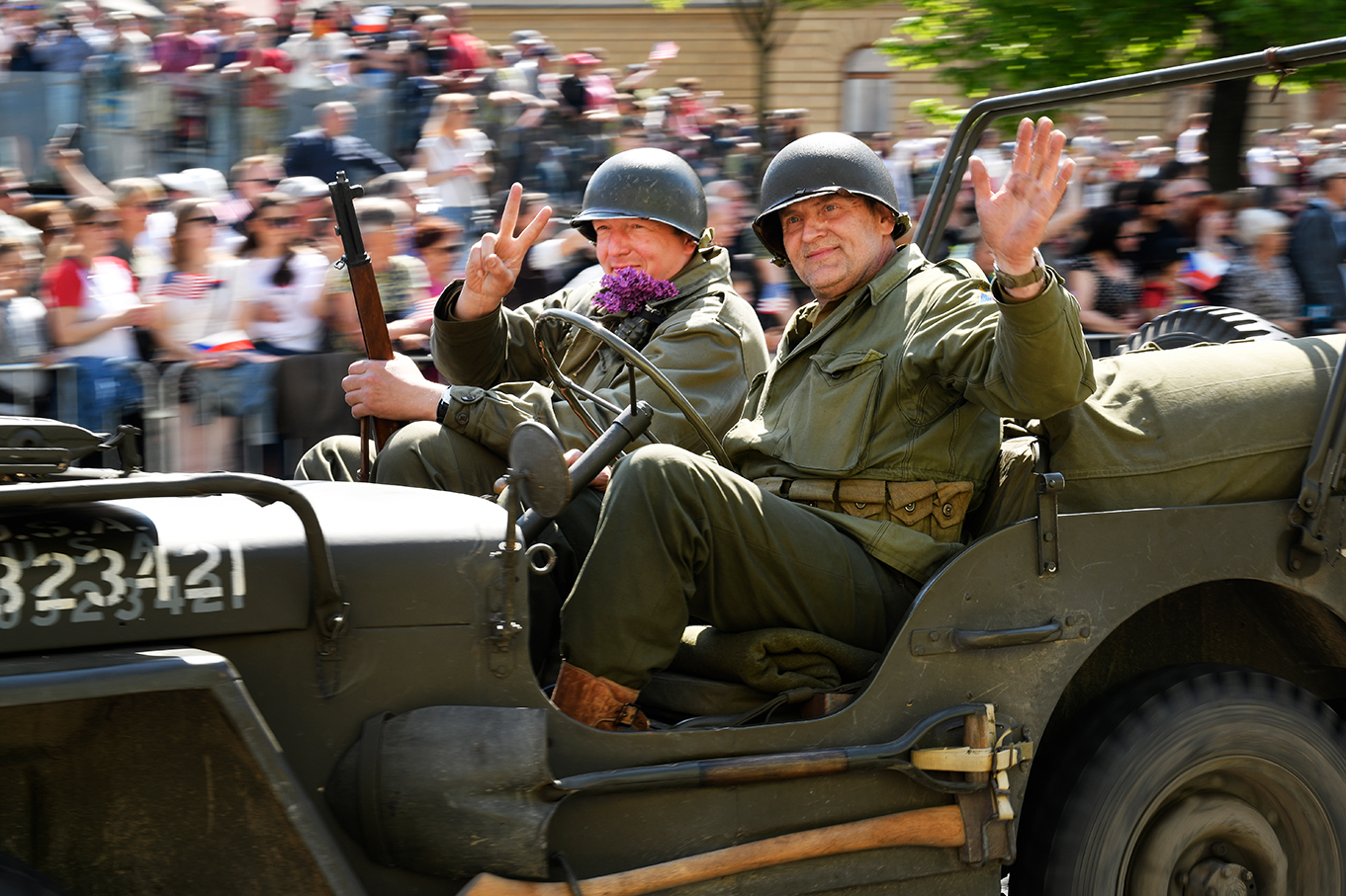 Slavnosti svobody 2022 - Convoy of Liberty (foto: M. Chaloupka, 8.5.2022)