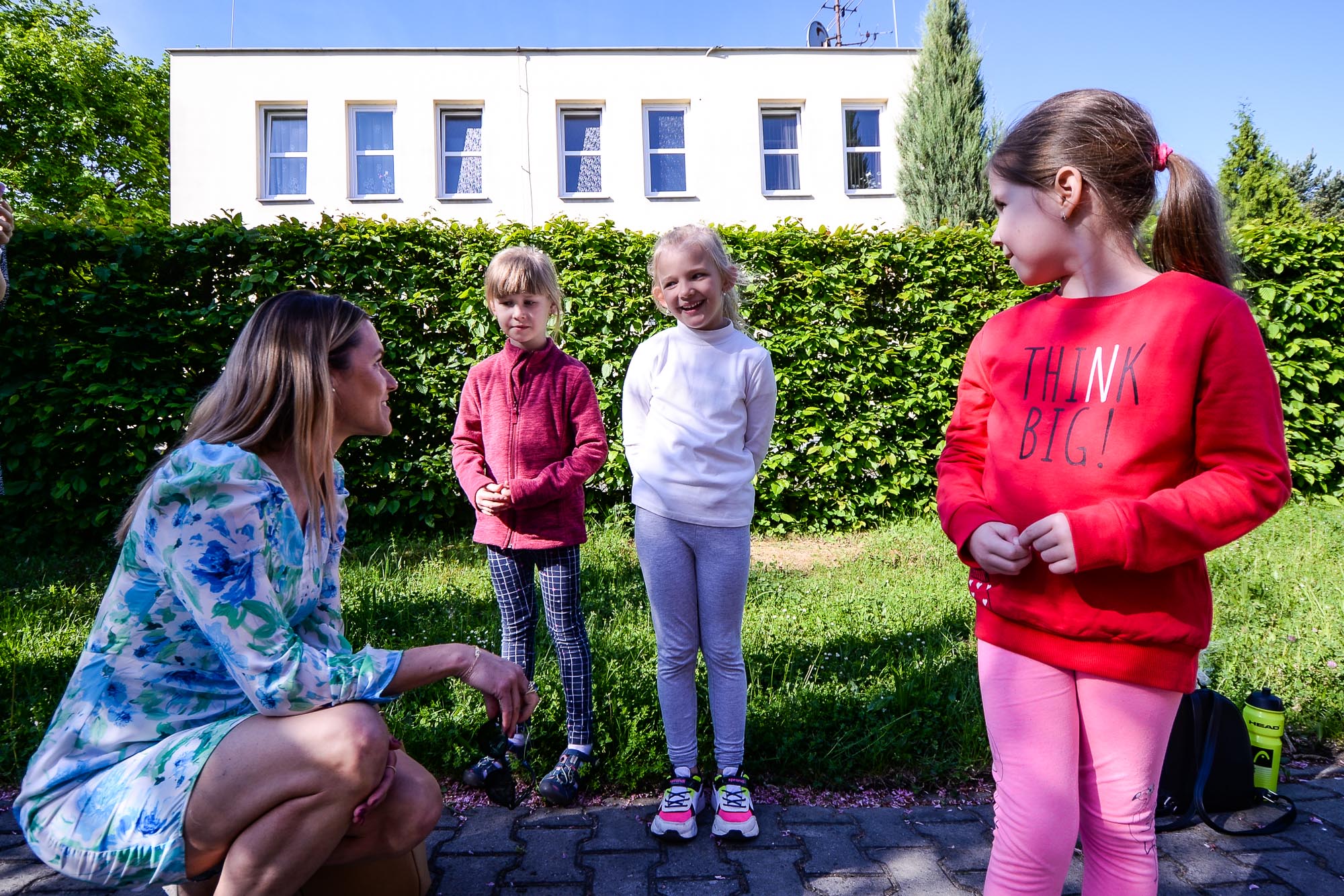 Sportovní hry mateřských škol na 54. mateřské škole (foto: M. Pecuch, 16.5.2022)