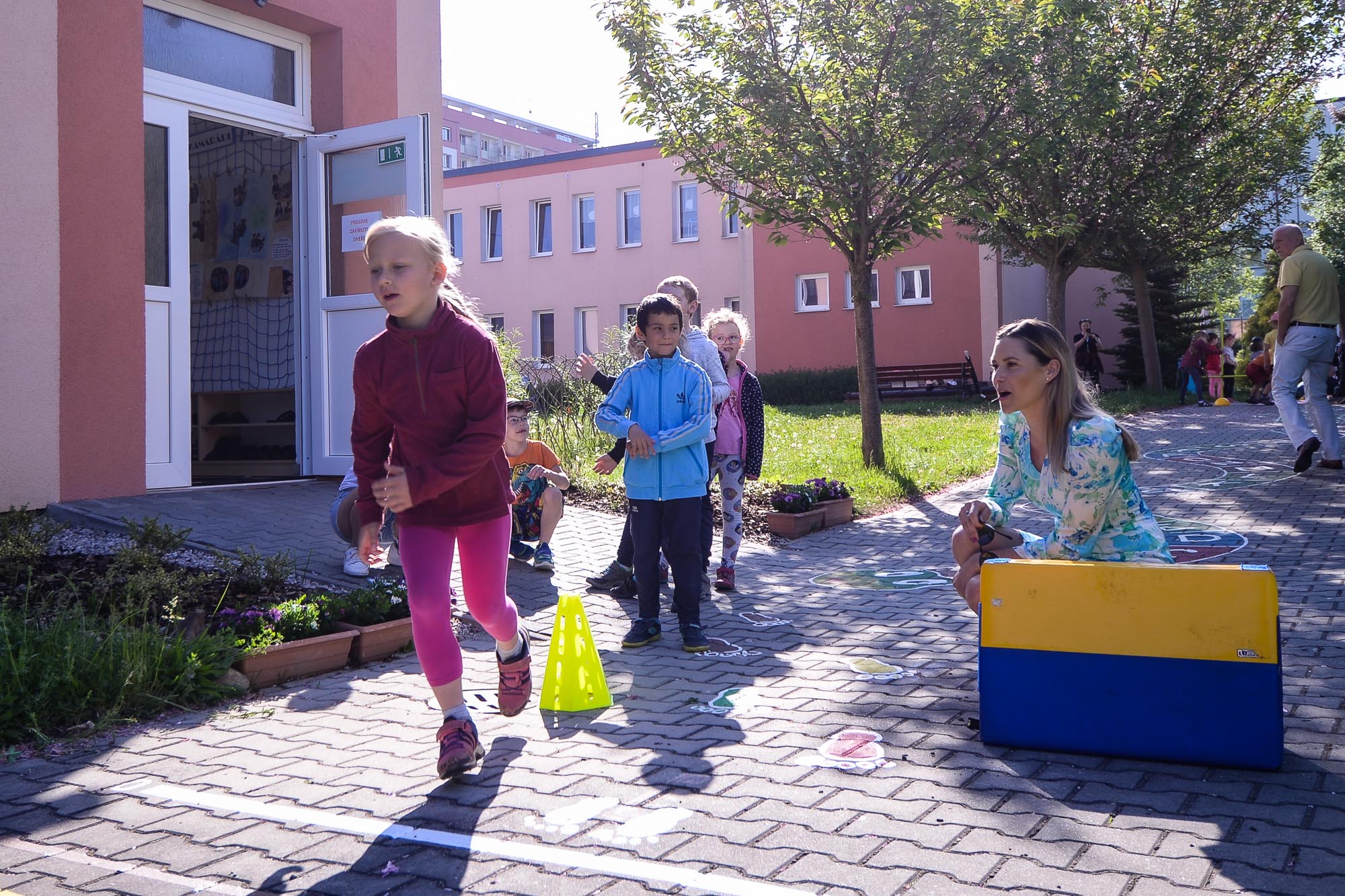 Sportovní hry mateřských škol na 54. mateřské škole (foto: M. Pecuch, 16.5.2022)