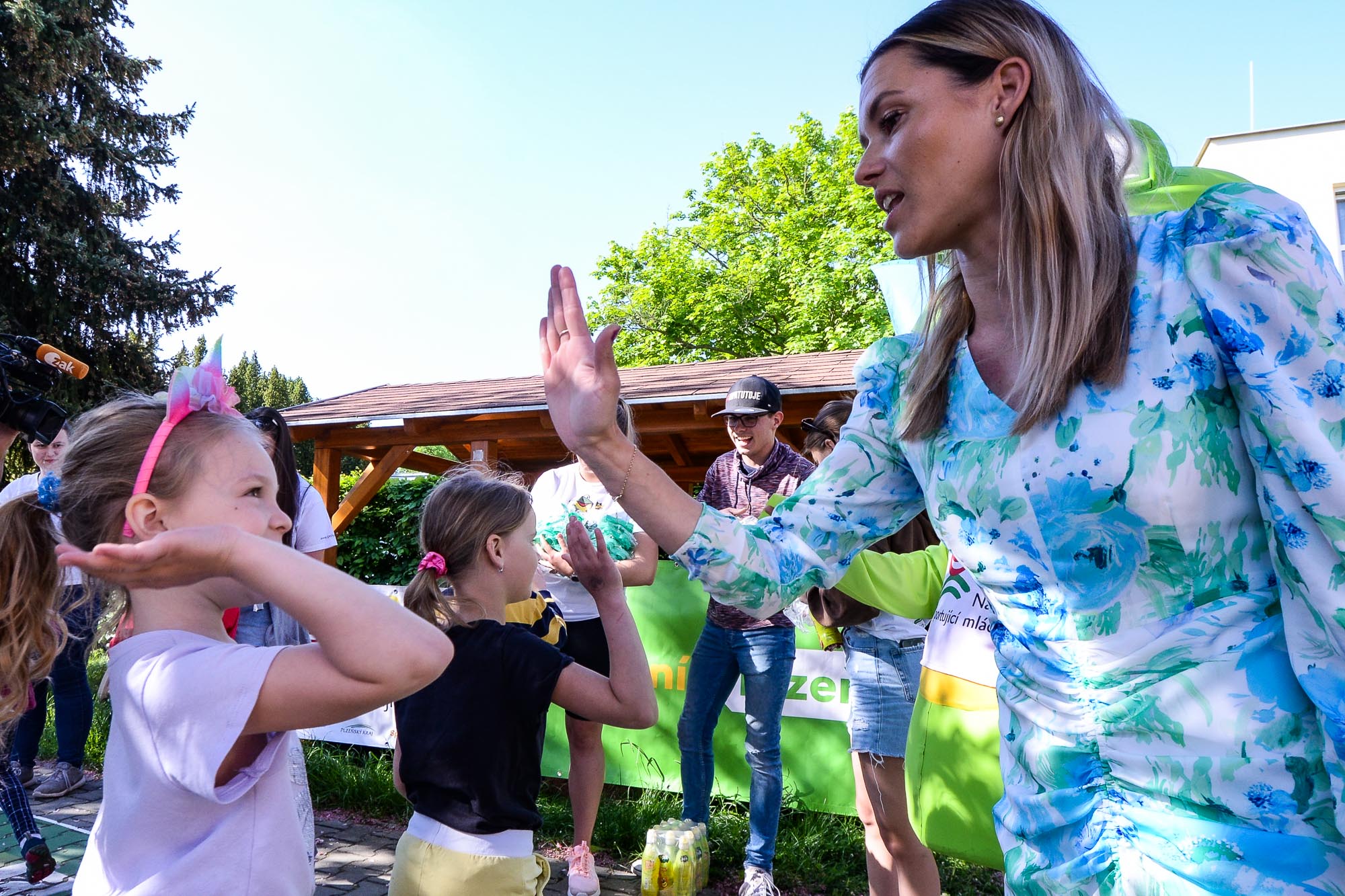 Sportovní hry mateřských škol na 54. mateřské škole (foto: M. Pecuch, 16.5.2022)