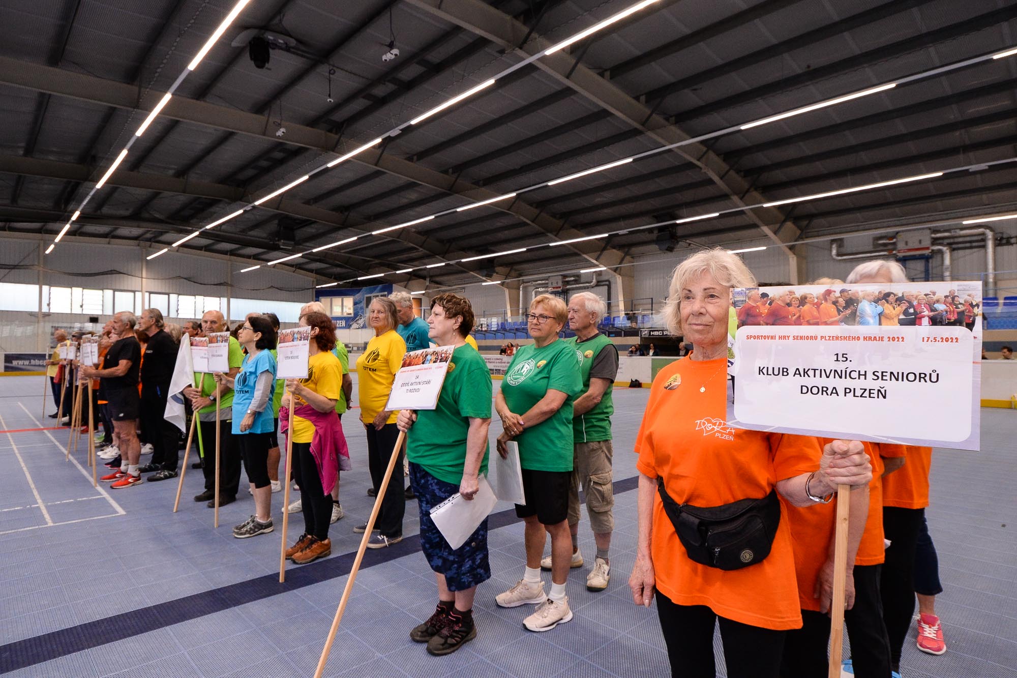 Sportovní hry seniorů (foto: M. Pecuch, 17.5.2022)