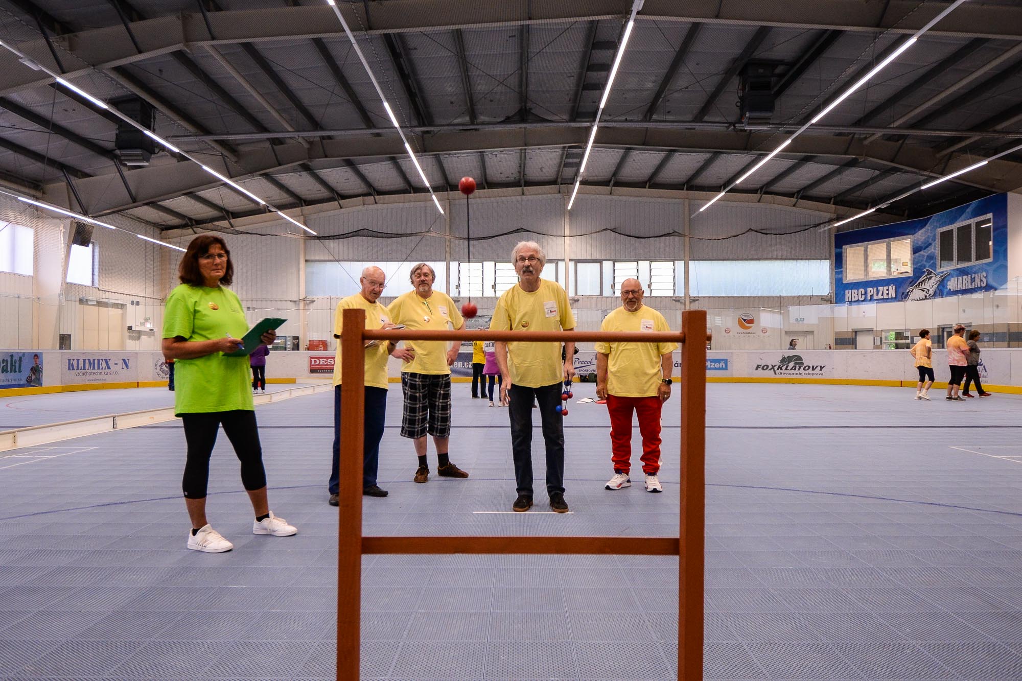 Sportovní hry seniorů (foto: M. Pecuch, 17.5.2022)