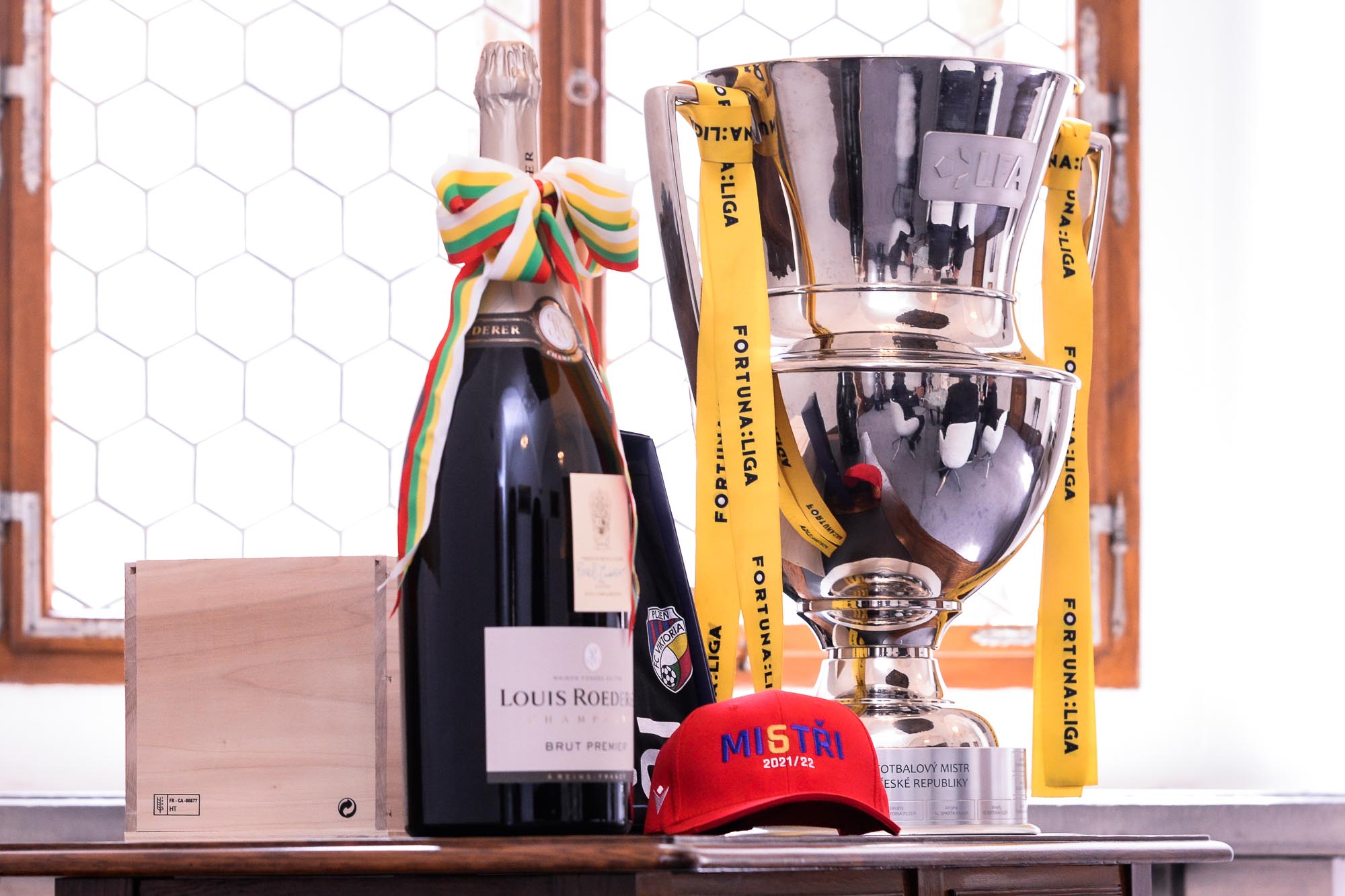 Přijetí FC Viktoria Plzeň na historické radnici (foto: M. Pecuch, 17.5.2022)