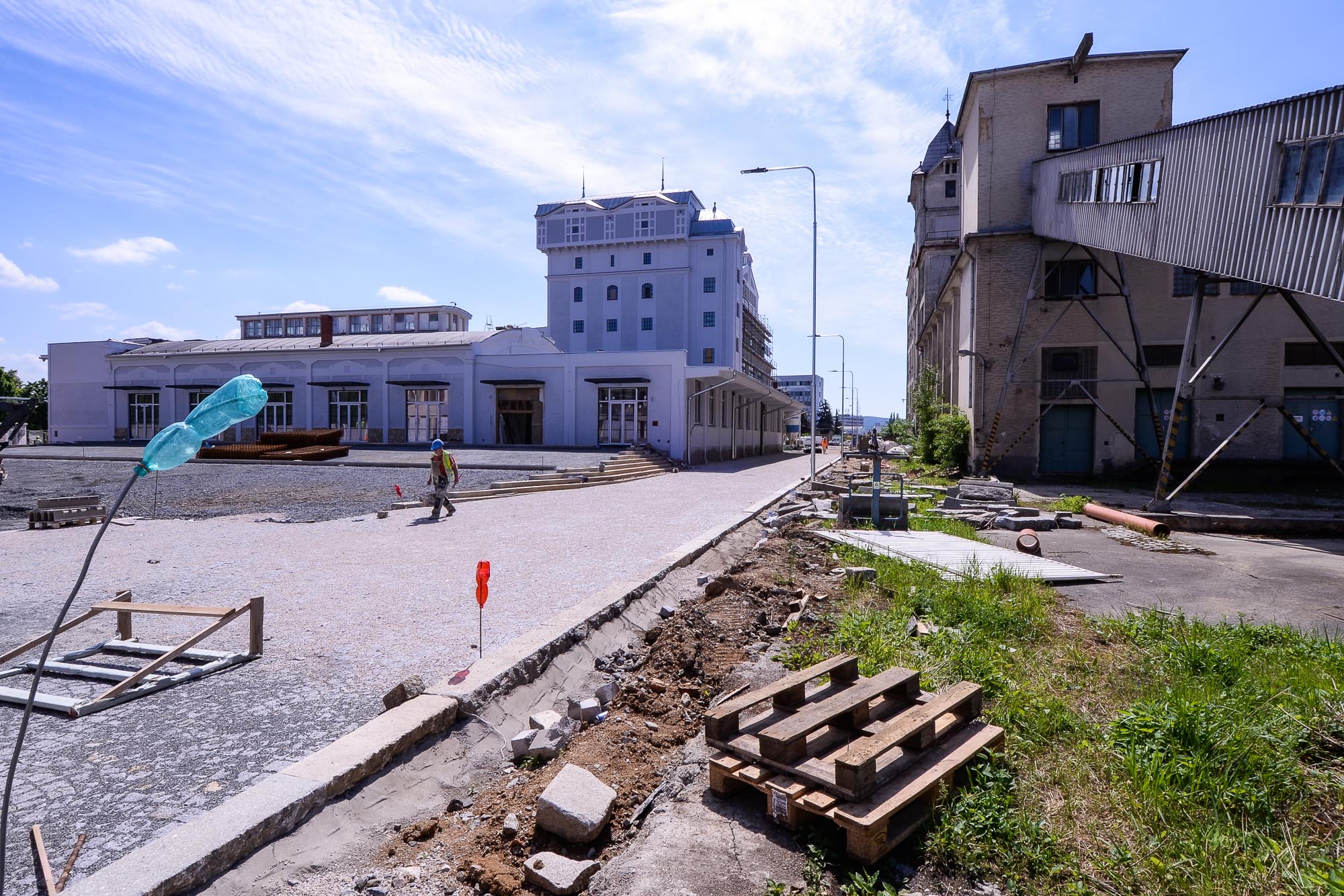 Technologický park TechTower v Plzni jde do finále (foto: M. Pecuch, 18.5.2022)