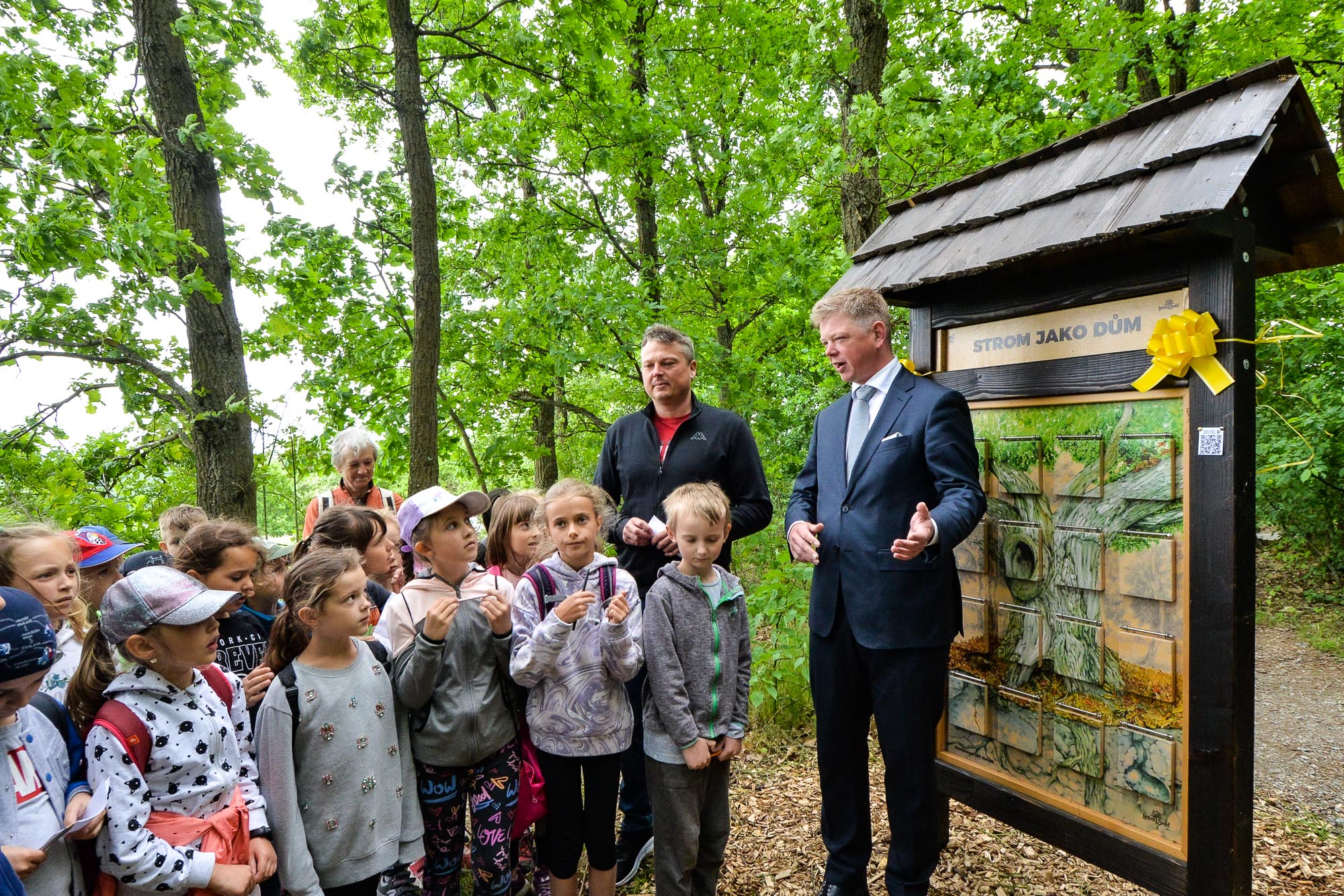 Plzni přibyla nová naučná stezka na Dubové hoře (foto: M. Pecuch, 26.5.2022)