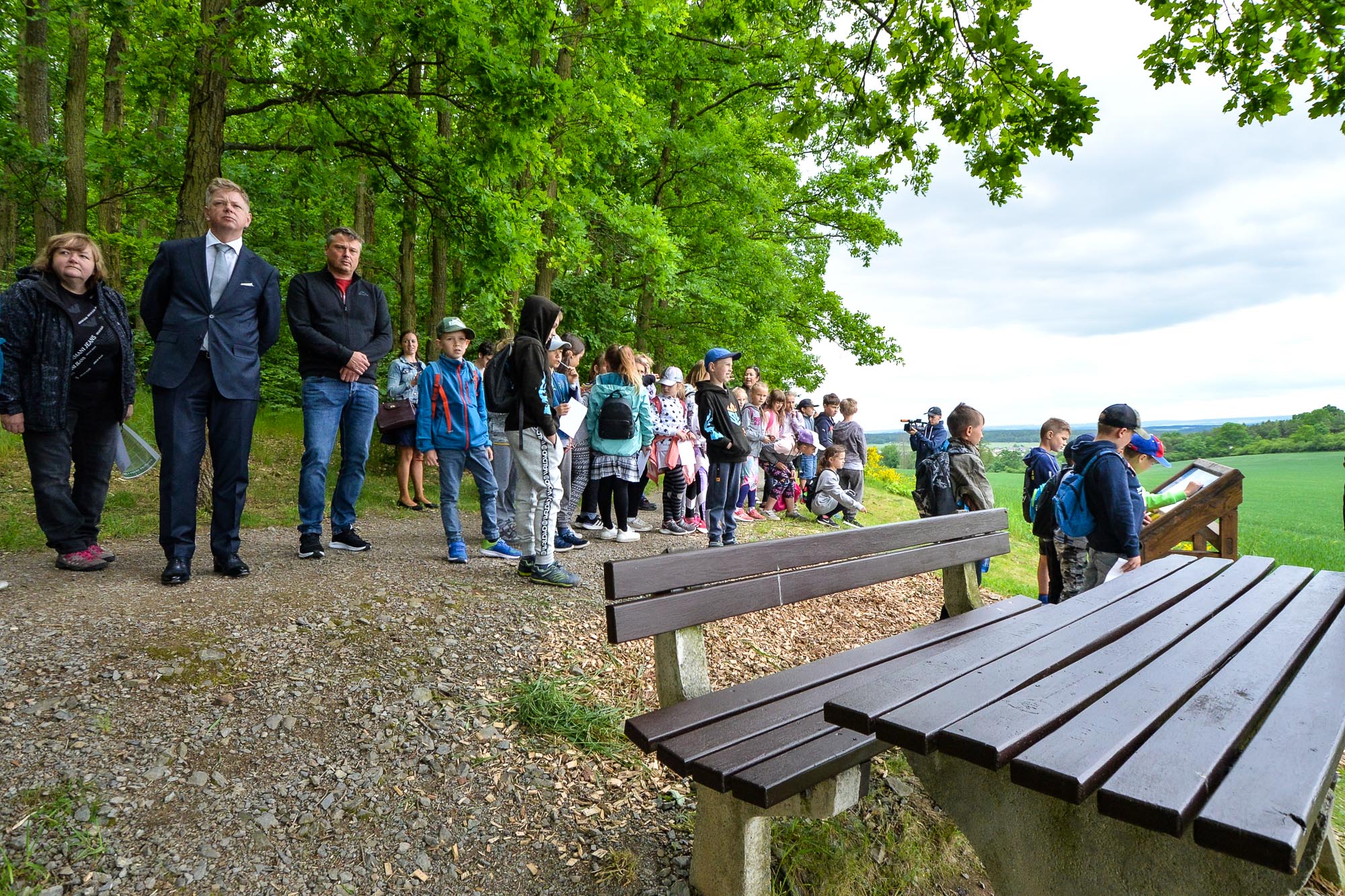 Plzni přibyla nová naučná stezka na Dubové hoře (foto: M. Pecuch, 26.5.2022)