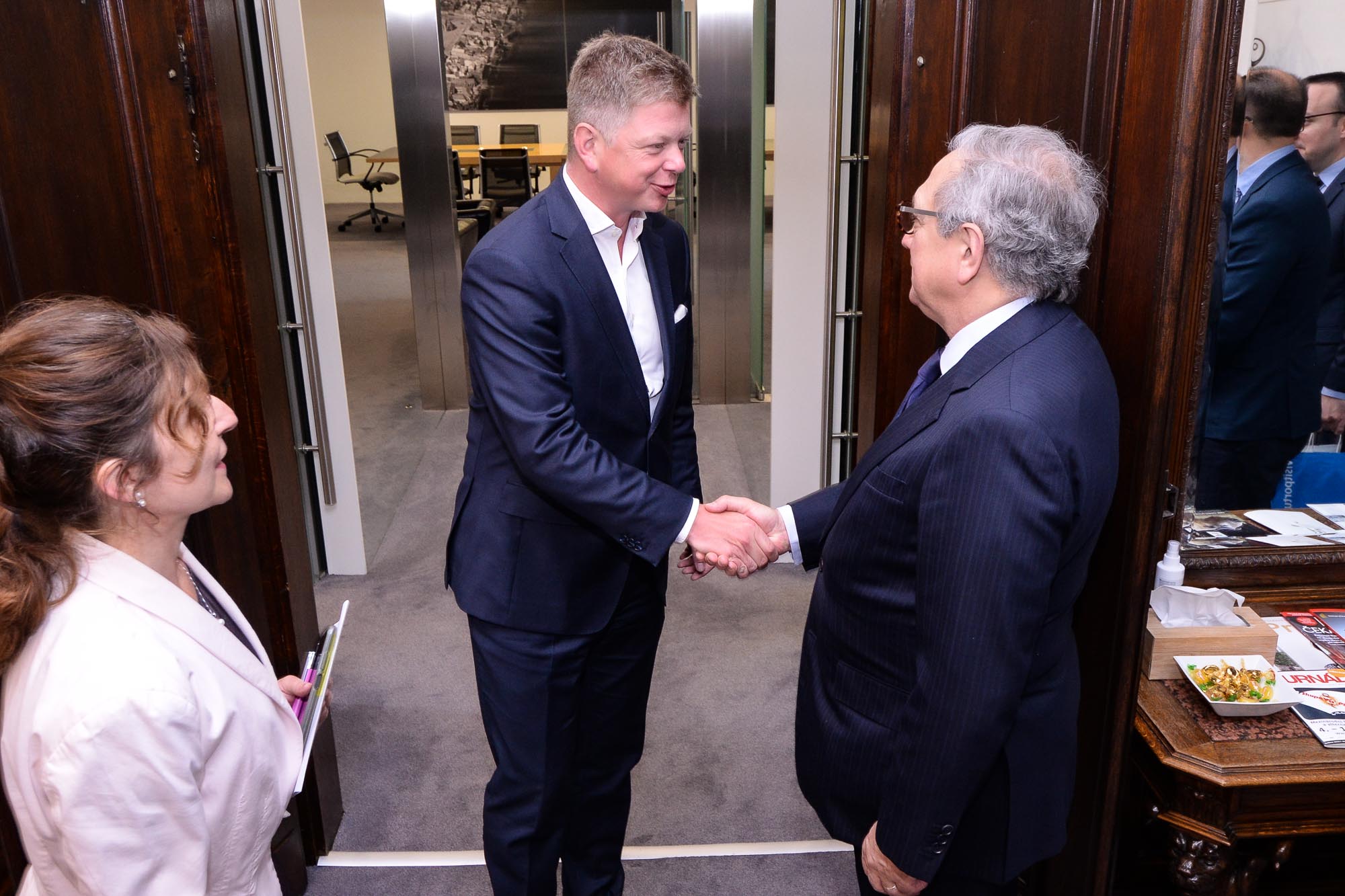 Velvyslanec Portugalska Luís de Almeida Sampaio v Plzni (foto: M. Pecuch, 25.5.2022)