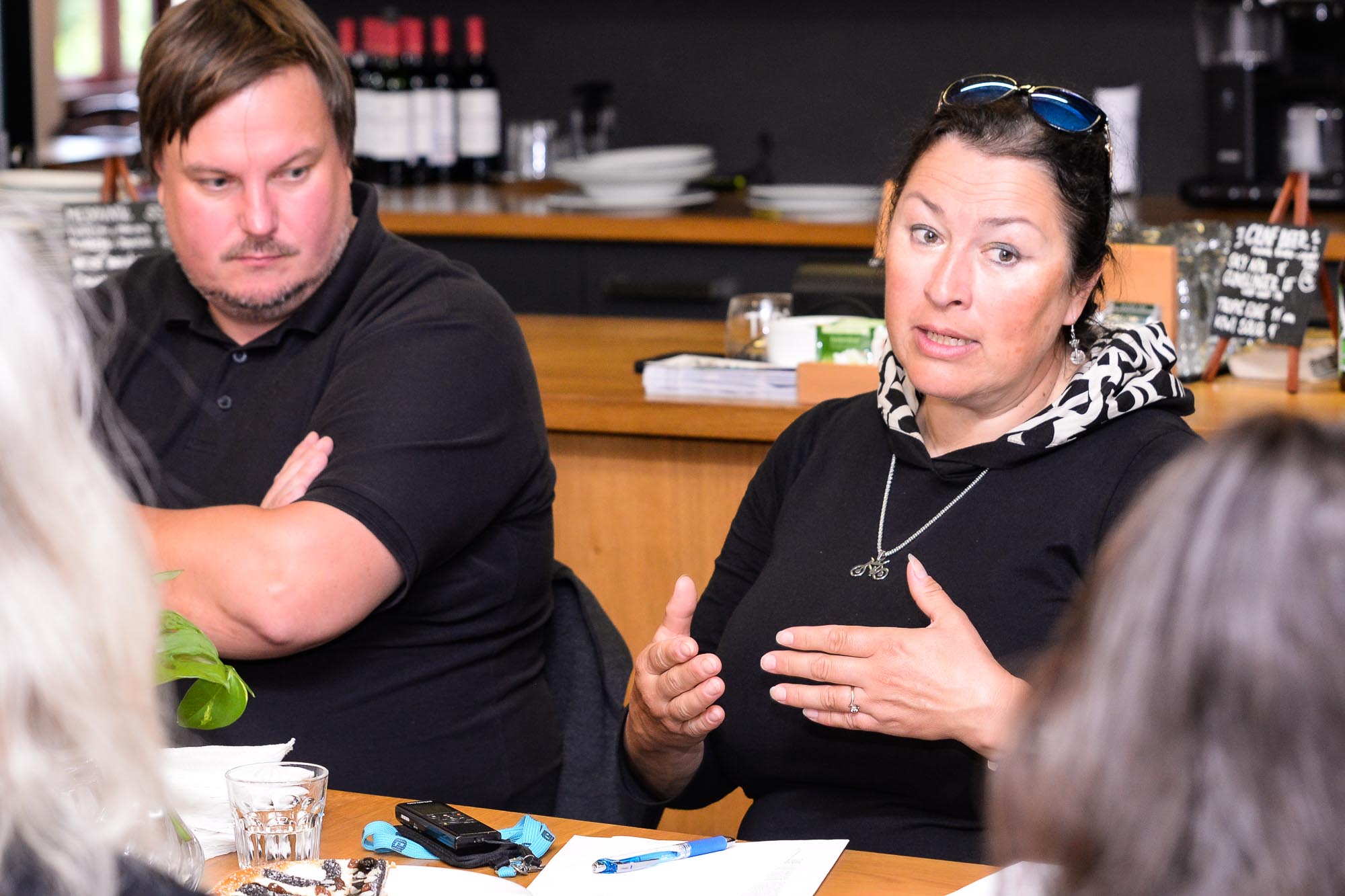 Veřejná diskuze a tisková konference k novému Cyklogenerelu v Plzni (zdroj foto: Centrum pro komunitní práci západní Čechy, 24.5.2022 / M. Pecuch, 27.5.2022)