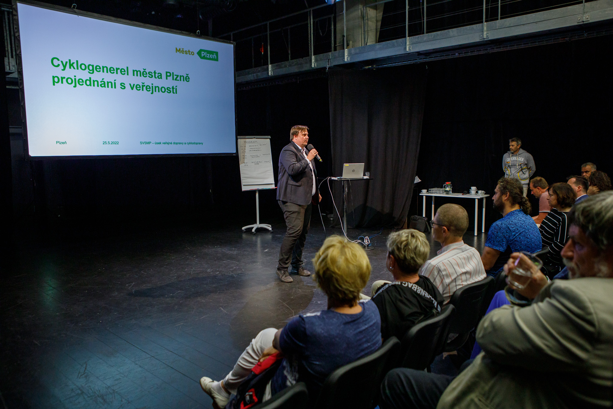 Veřejná diskuze a tisková konference k novému Cyklogenerelu v Plzni