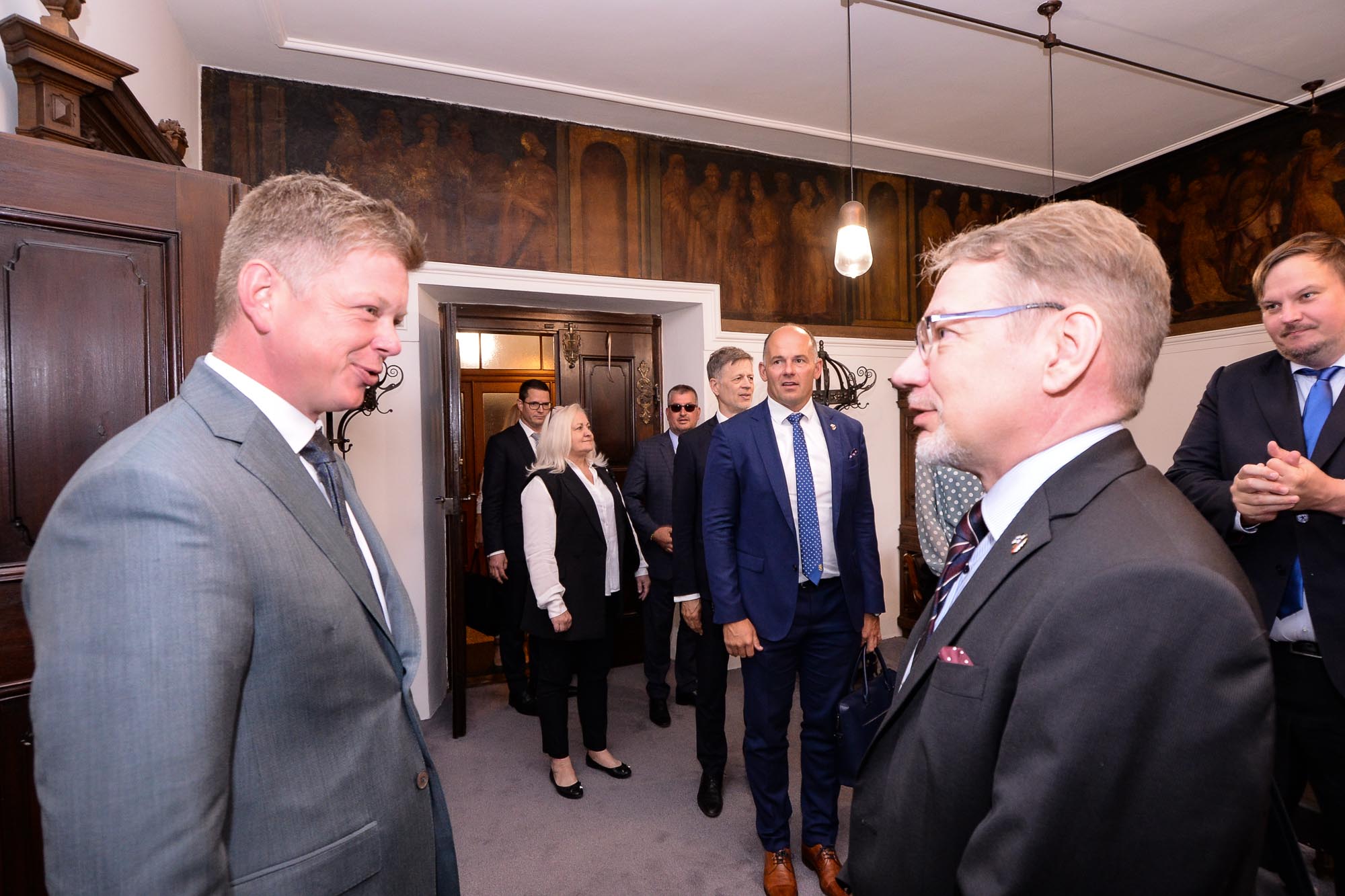 Velvyslanec Finské republiky pro Česko a Slovenko J. E. Jukka Pesola navštívil Plzeň