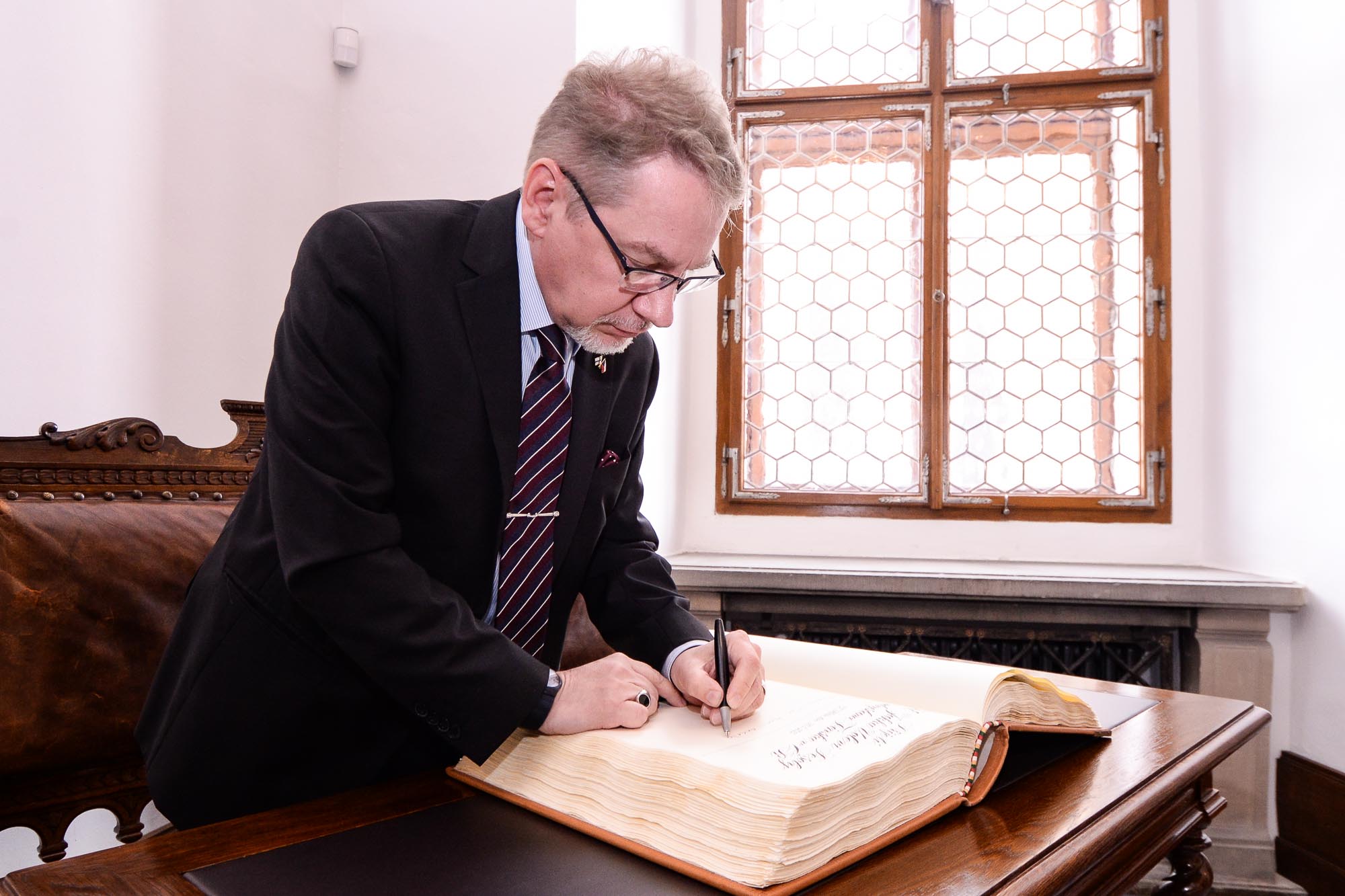 Velvyslanec Finské republiky pro Česko a Slovenko J. E. Jukka Pesola navštívil Plzeň (foto: M. Pecuch, 30.5.2022)