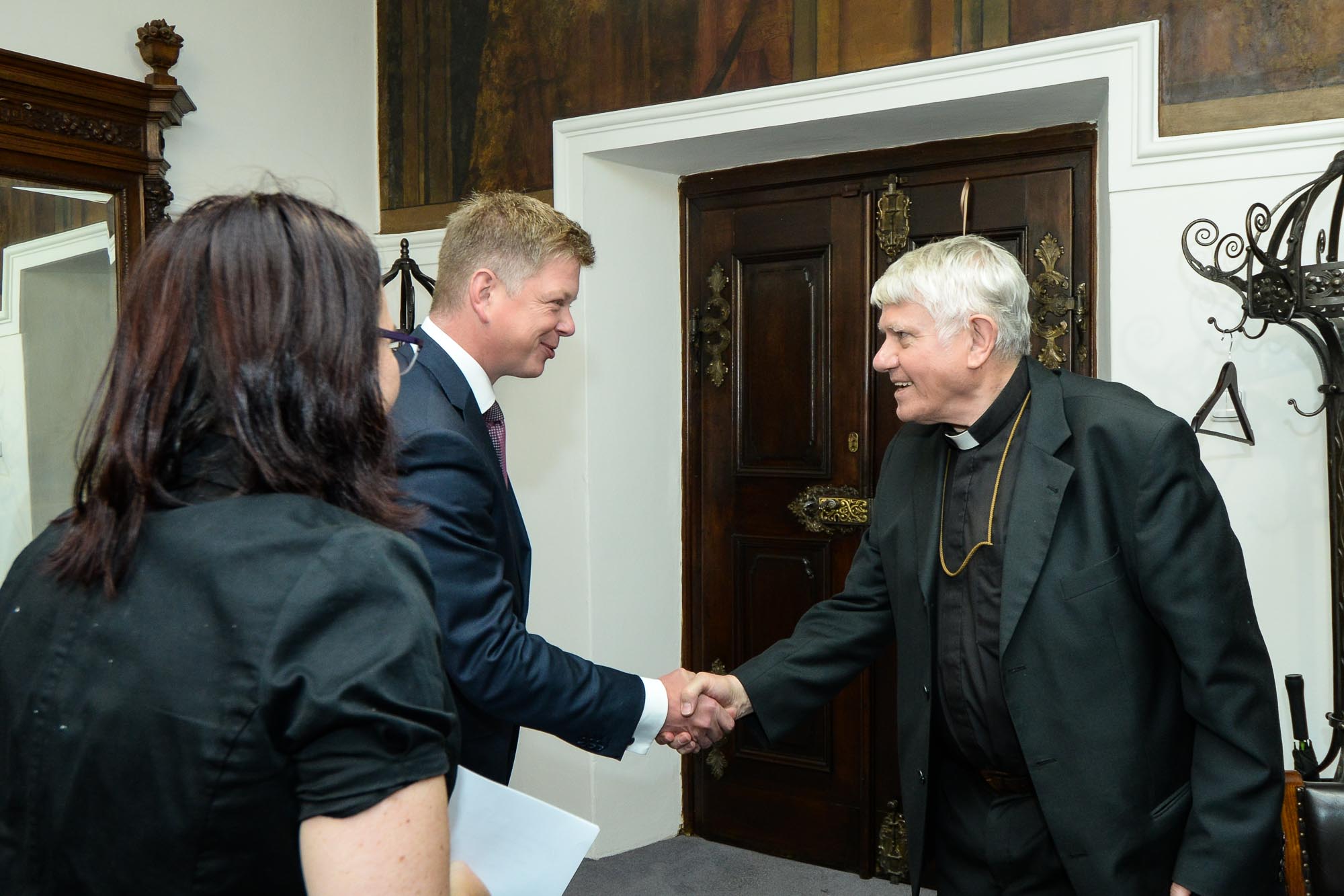 Prestižní Cenu 1. června obdržel duchovní Václav Malý (foto: M. Pecuch, 1.6.2022)