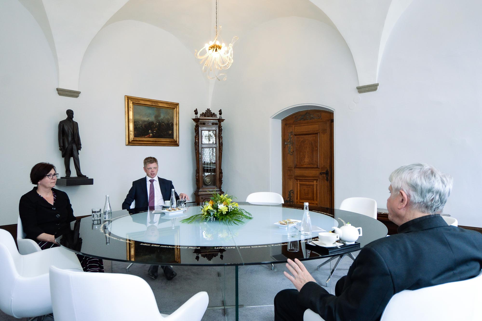 Prestižní Cenu 1. června obdržel duchovní Václav Malý (foto: M. Pecuch, 1.6.2022)