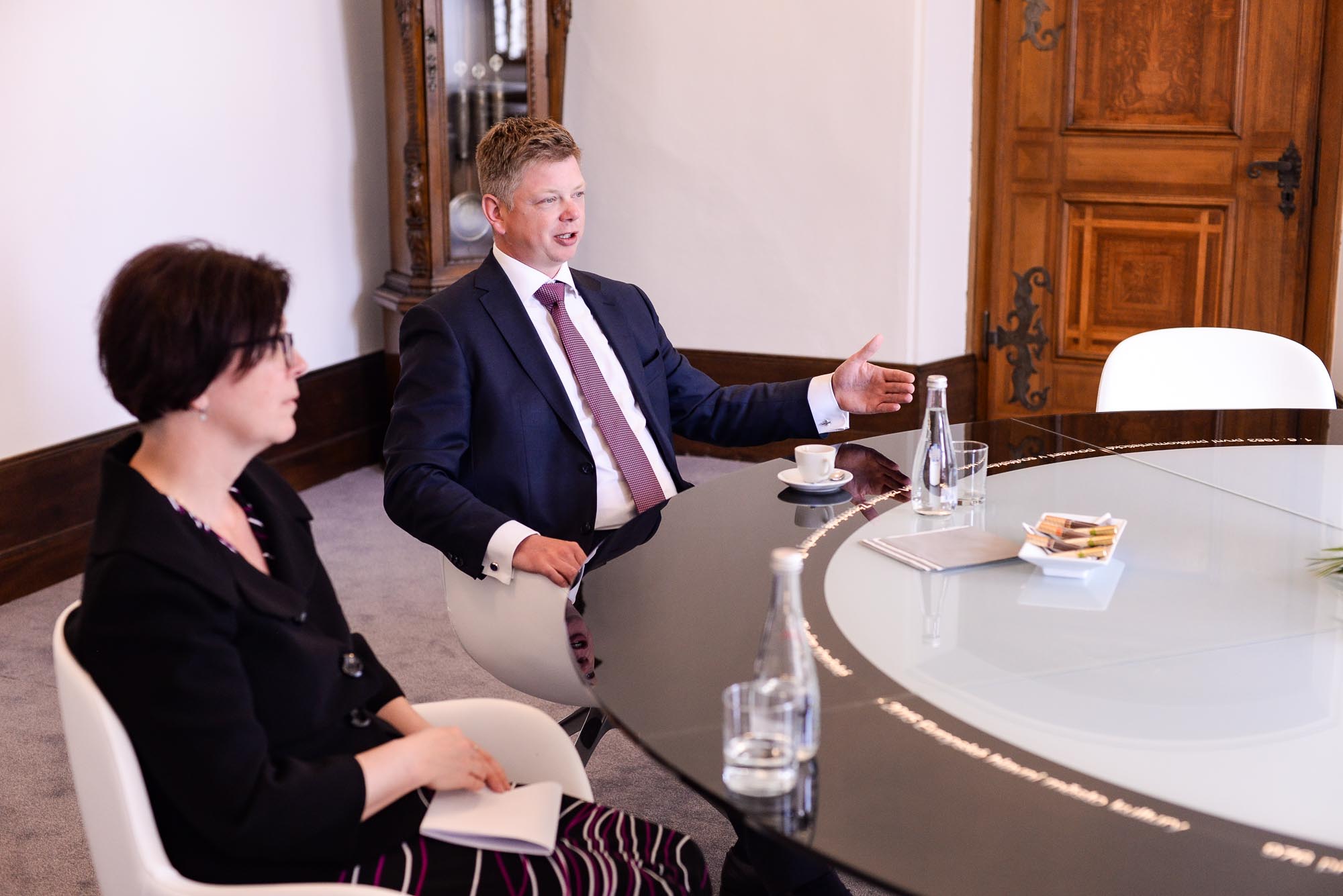 Prestižní Cenu 1. června obdržel duchovní Václav Malý (foto: M. Pecuch, 1.6.2022)