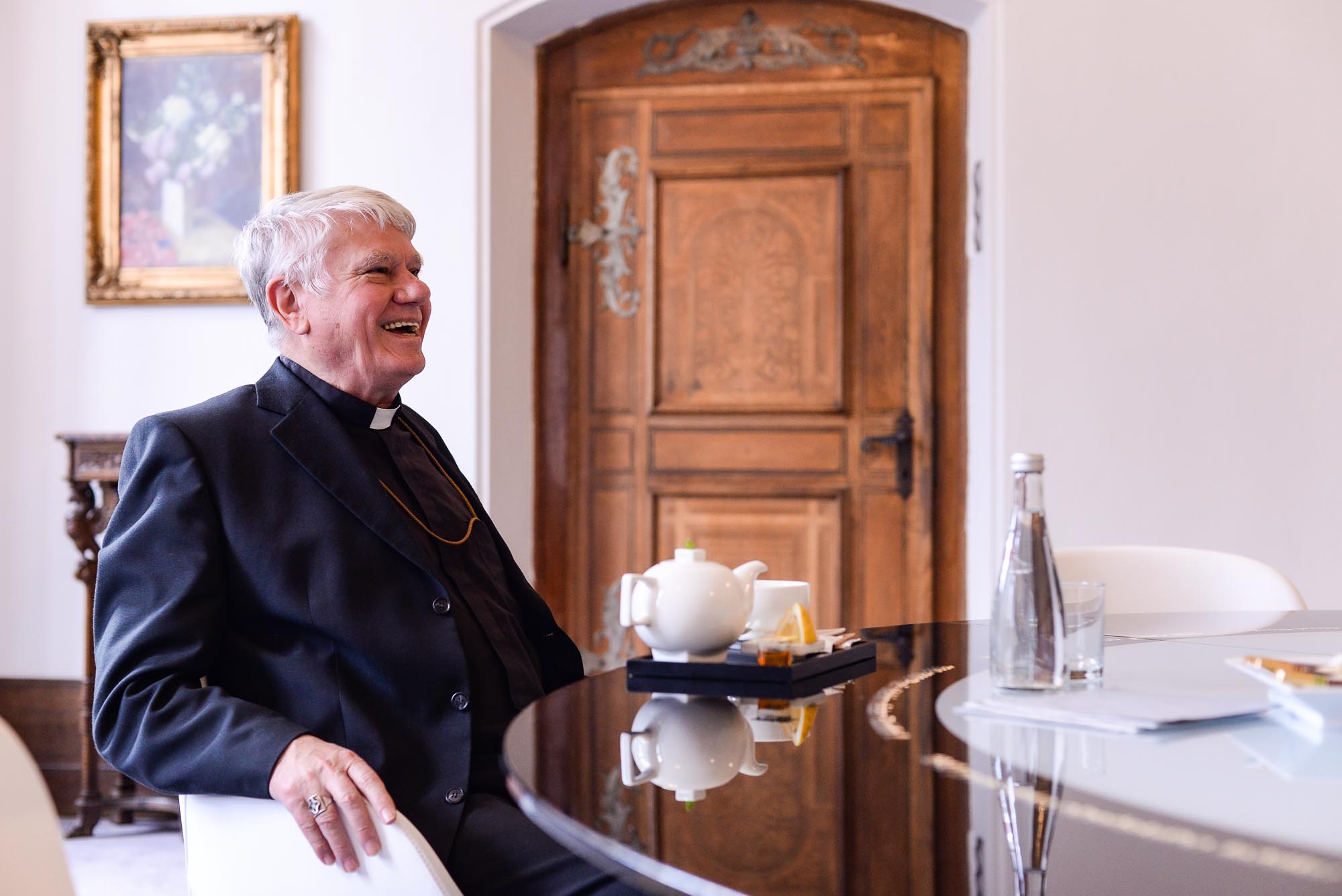 Prestižní Cenu 1. června obdržel duchovní Václav Malý (foto: M. Pecuch, 1.6.2022)