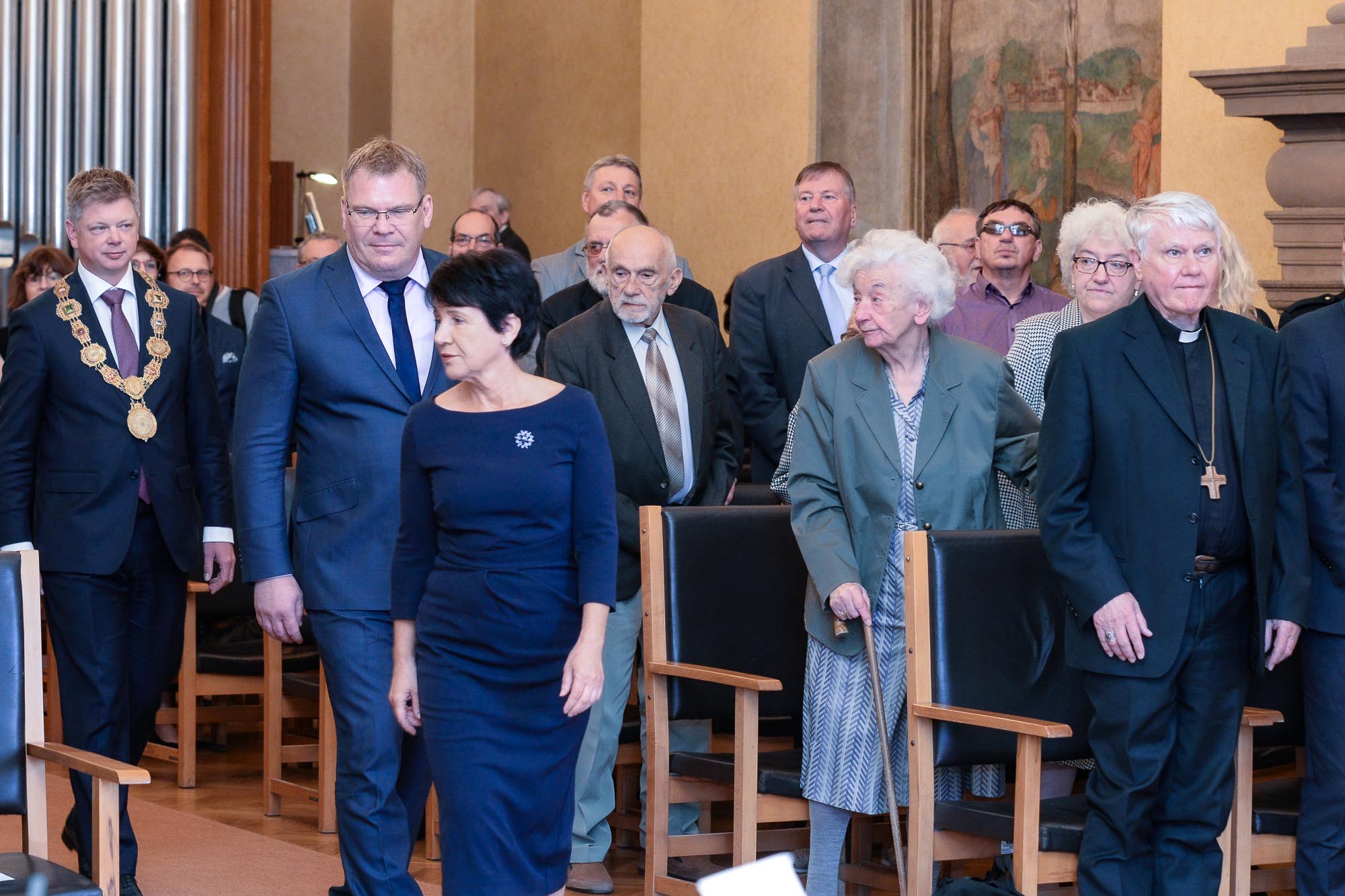 Prestižní Cenu 1. června obdržel duchovní Václav Malý (foto: M. Pecuch, 1.6.2022)