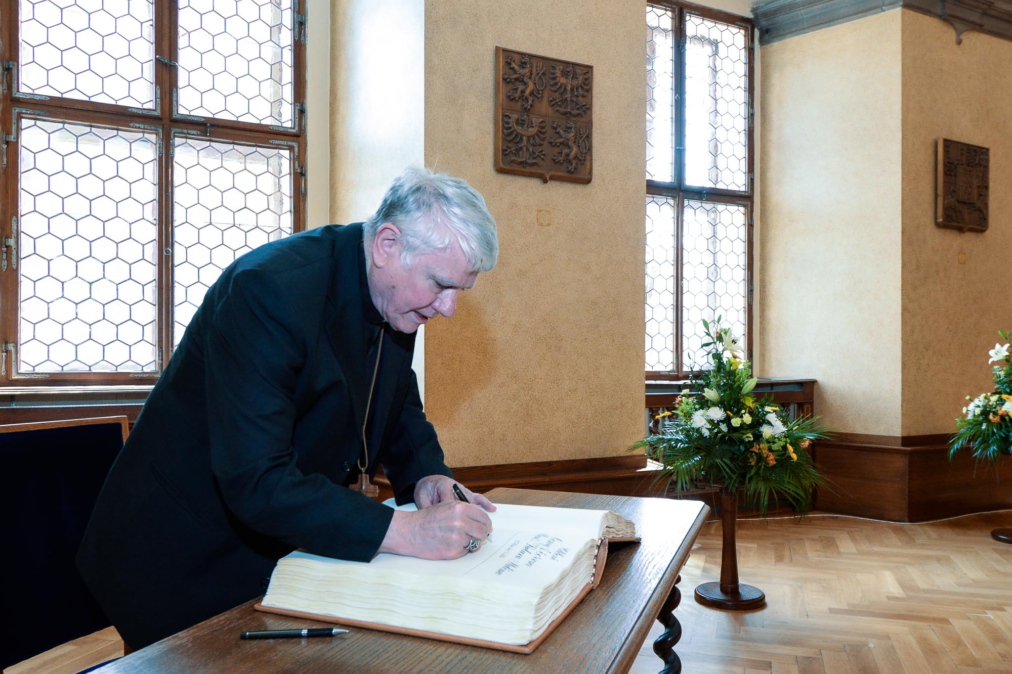 Prestižní Cenu 1. června obdržel duchovní Václav Malý (foto: M. Pecuch, 1.6.2022)