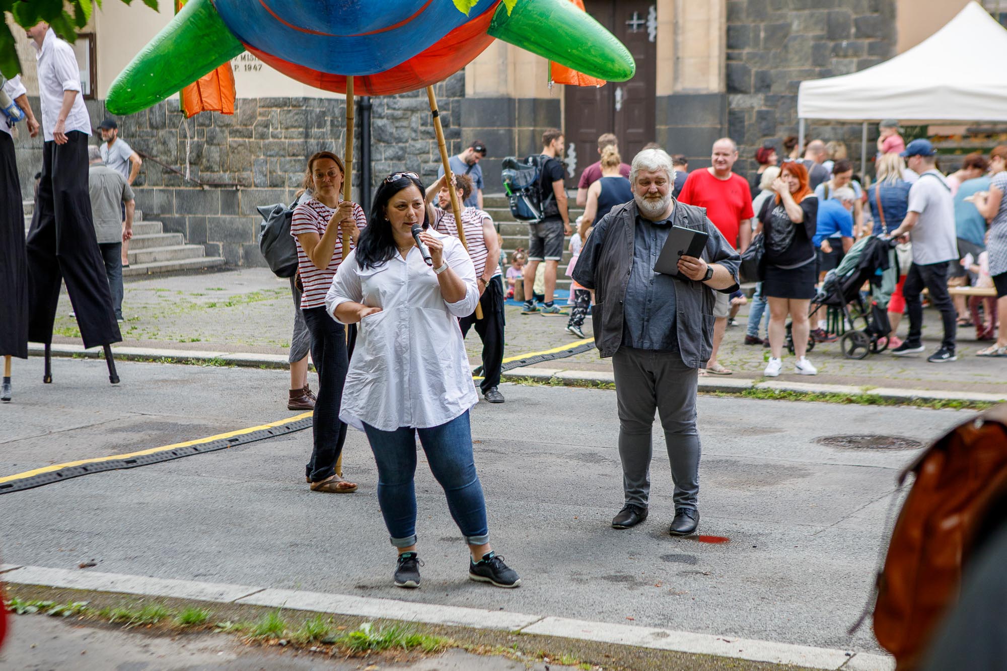 Loutkové Slovany (foto: V. Štaif, 4.6.2022)