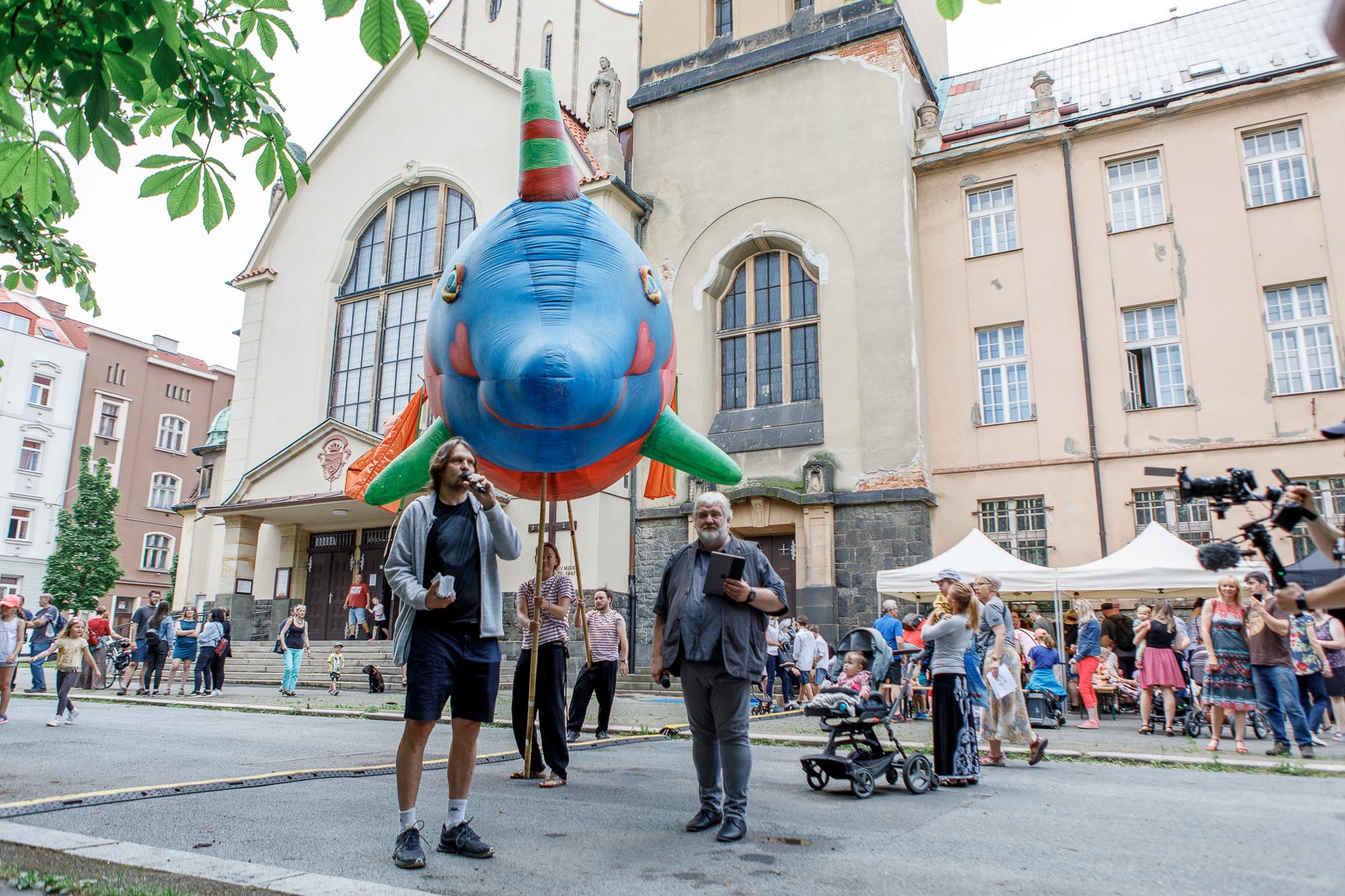 Loutkové Slovany (foto: V. Štaif, 4.6.2022)