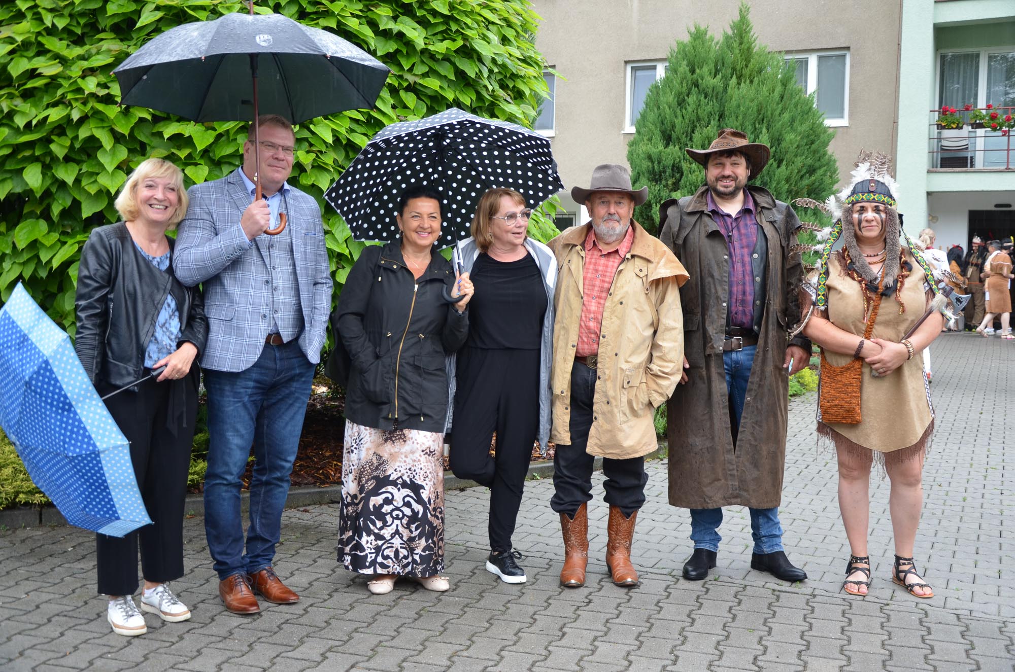 Zahradní slavnost na Divokém západě (foto: E. Kriegerová, 7.6.2022)