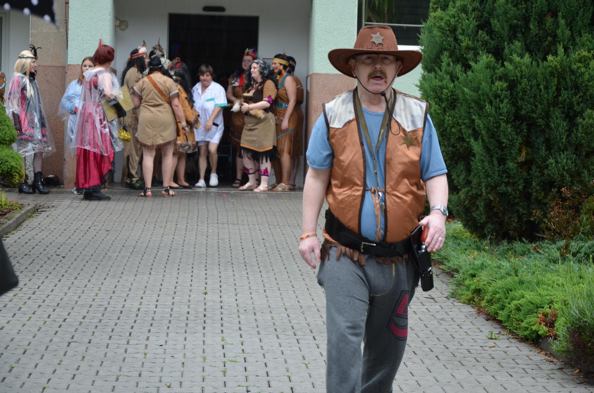 Zahradní slavnost na Divokém západě (foto: E. Kriegerová, 7.6.2022)
