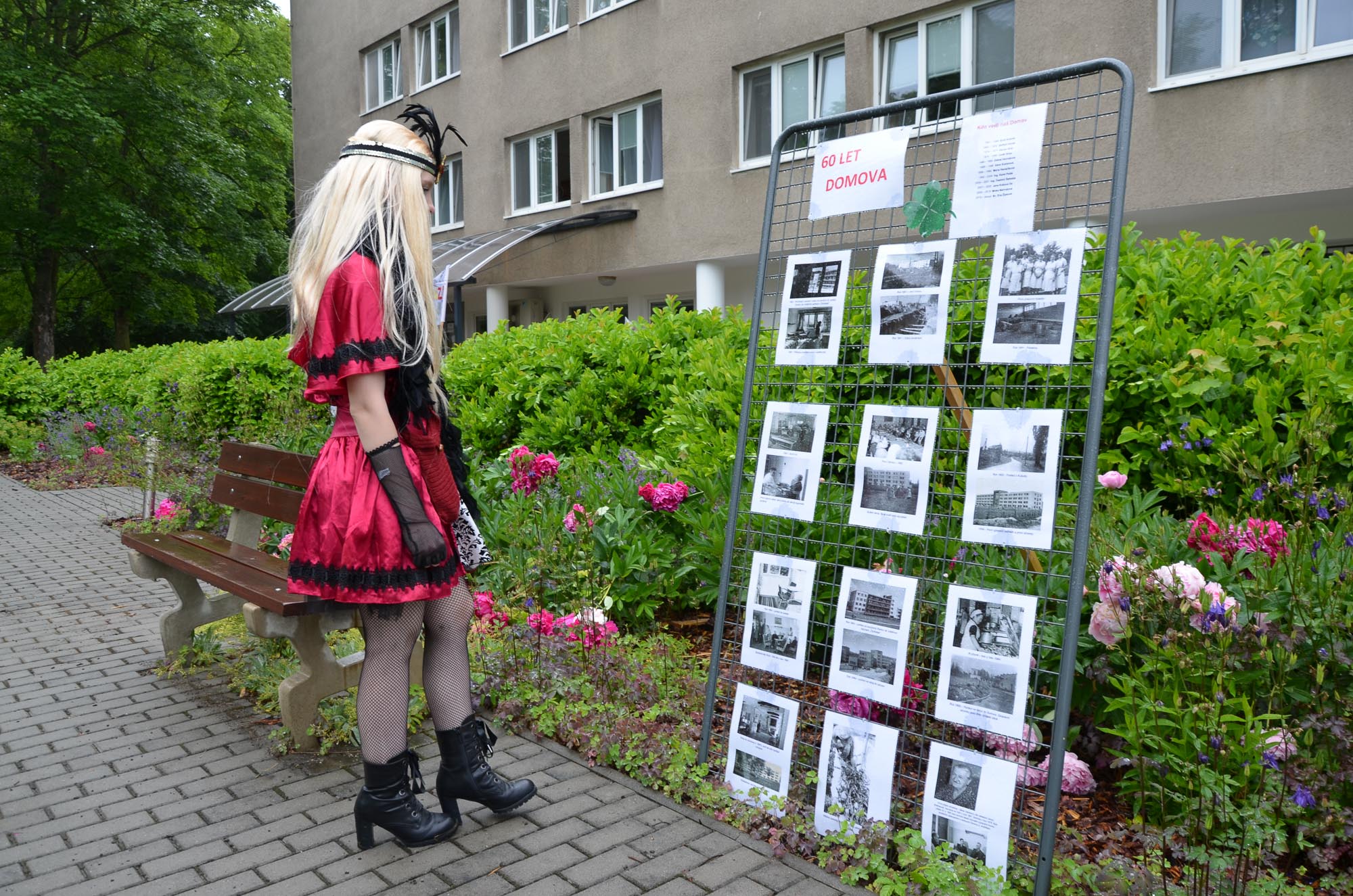 Zahradní slavnost na Divokém západě (foto: E. Kriegerová, 7.6.2022)