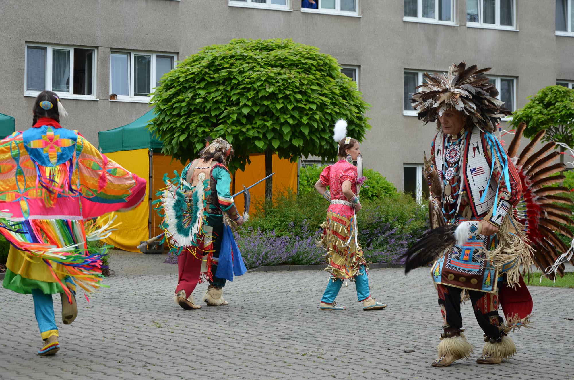 Zahradní slavnost na Divokém západě (foto: E. Kriegerová, 7.6.2022)