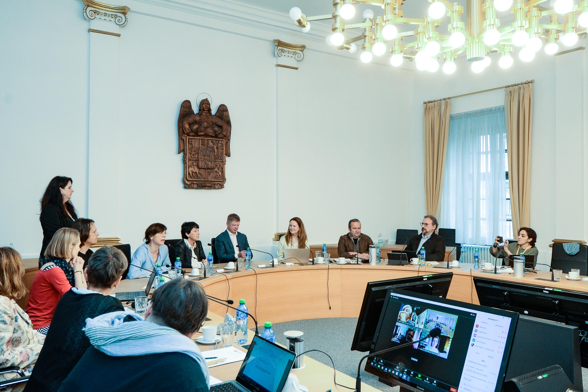 Plzeň hostí v těchto dnech zasedání exekutivního výboru Světové unie loutkového divadla (foto: M. Pecuch, 7.6.2022)