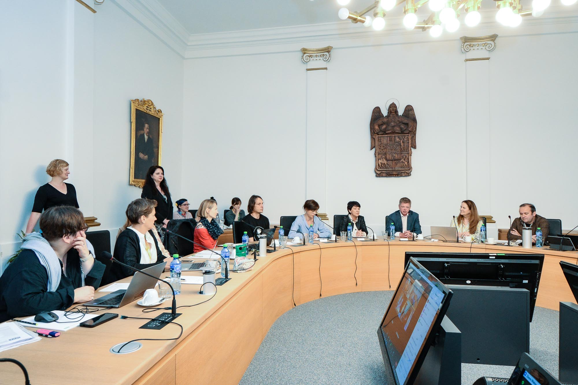 Plzeň hostí v těchto dnech zasedání exekutivního výboru Světové unie loutkového divadla (foto: M. Pecuch, 7.6.2022)