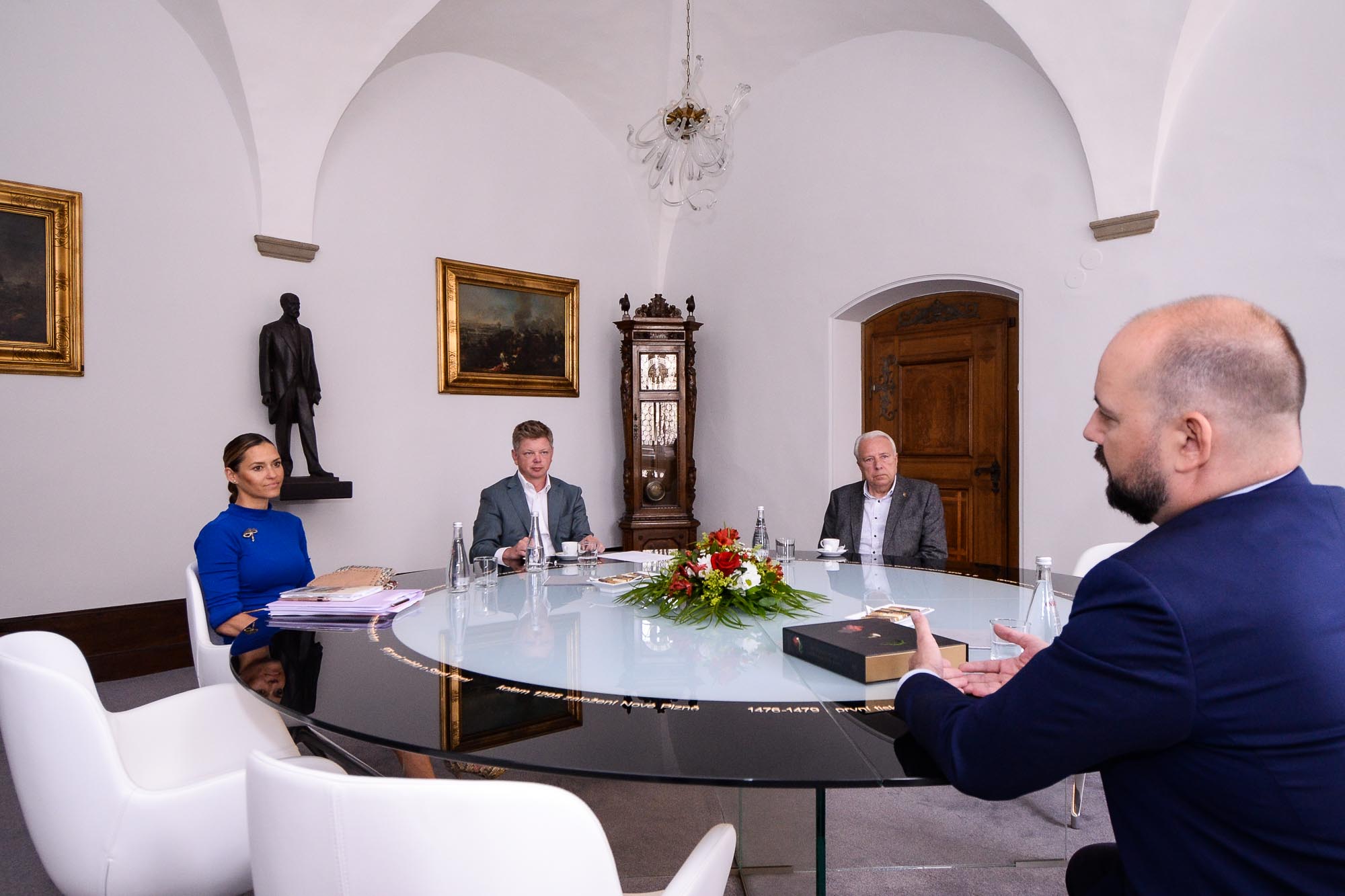 Do Plzně zavítal český velvyslanec v Maďarsku (foto: M. Pecuch, 6.6.2022)