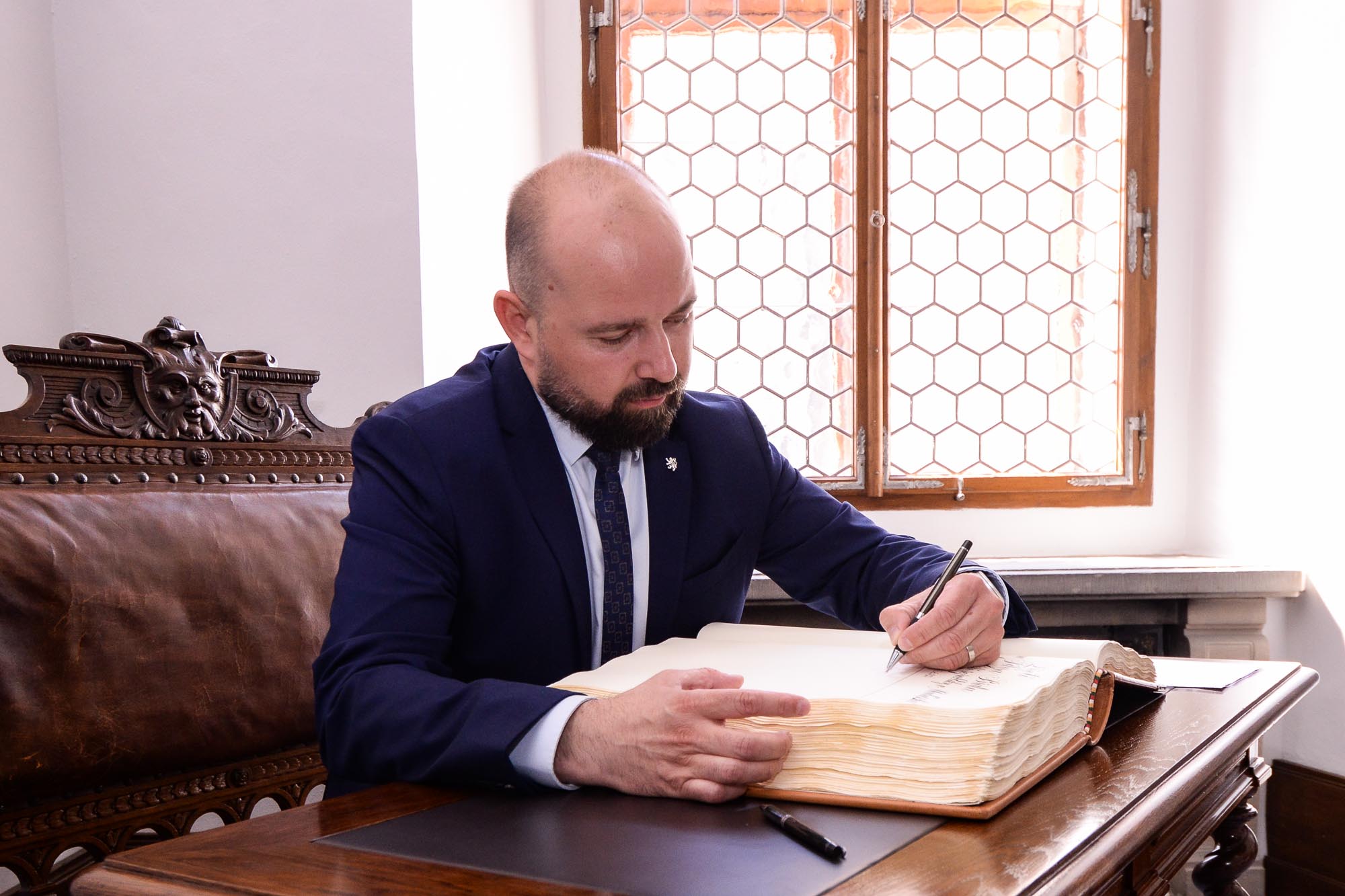 Do Plzně zavítal český velvyslanec v Maďarsku (foto: M. Pecuch, 6.6.2022)