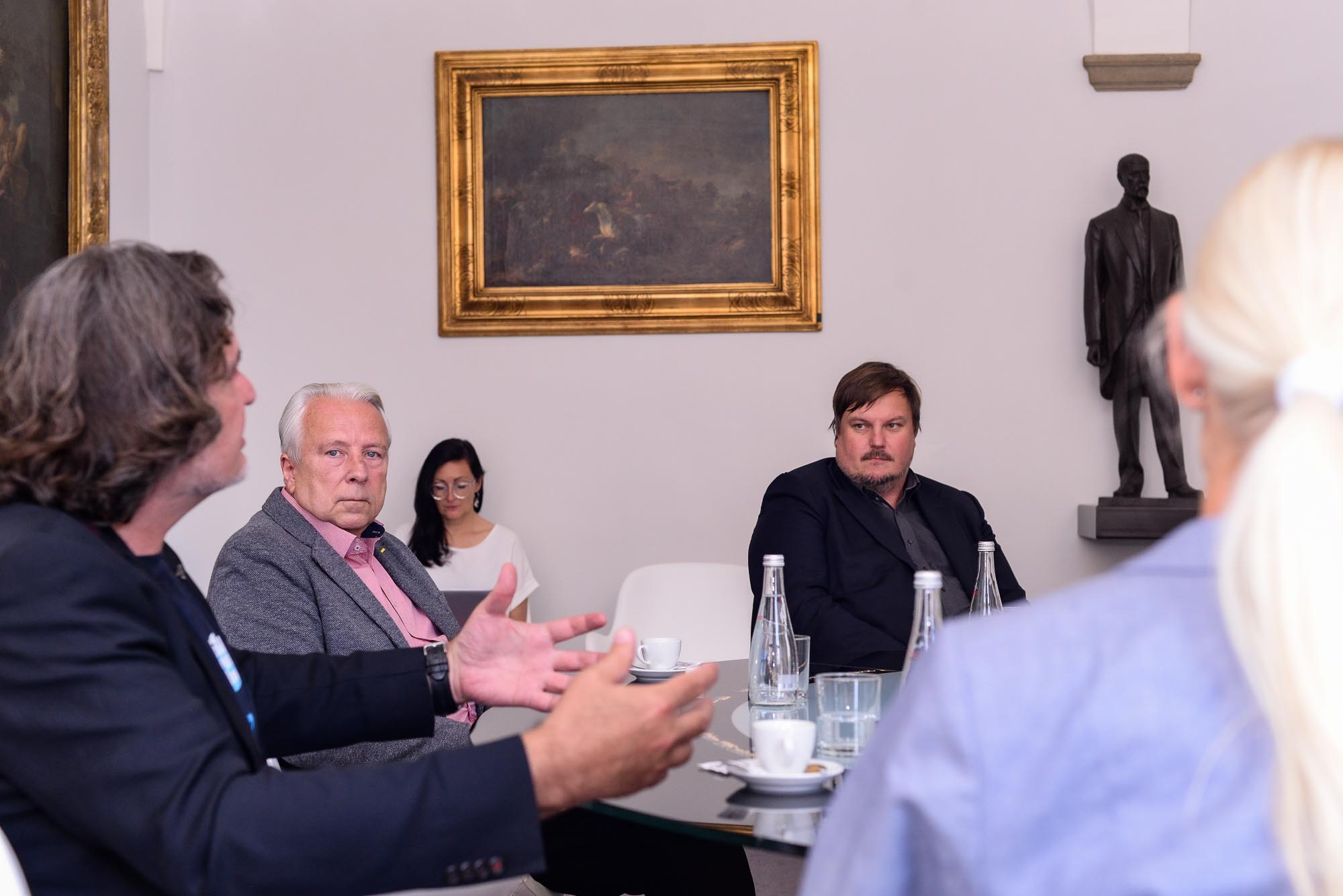 Jak oživuje veřejný prostor Plzeň, zajímalo delegaci z partnerské Žiliny (foto: M. Pecuch, 8.6.2022)