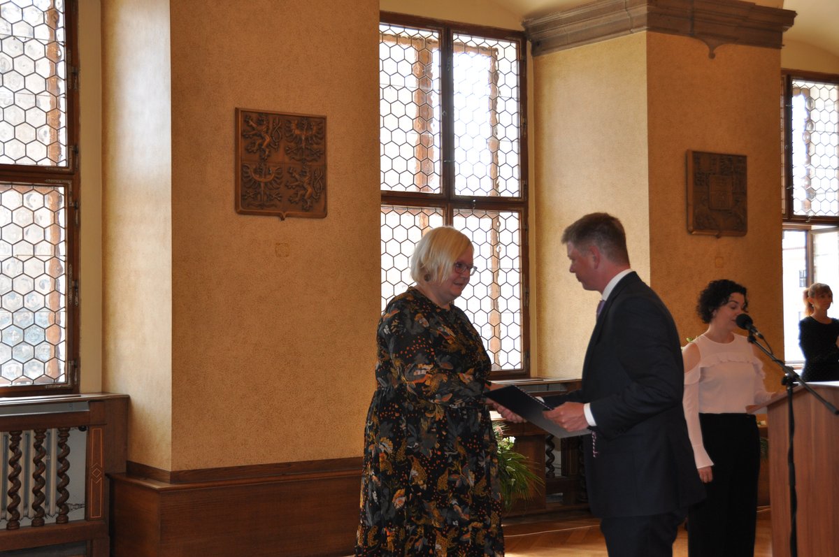 Ocenění ve školství 2022 (foto: A. Jarošová, 14.6.2022)