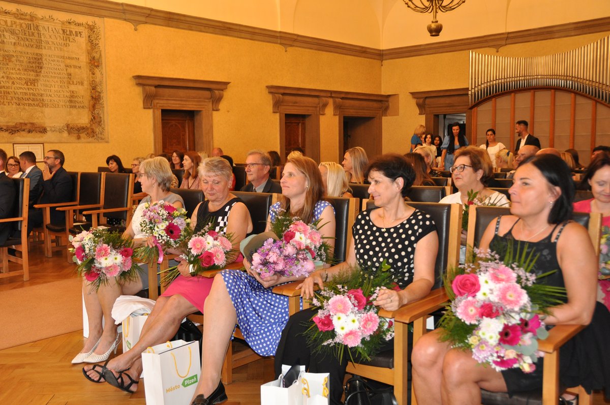 Ocenění ve školství 2022 (foto: A. Jarošová, 14.6.2022)