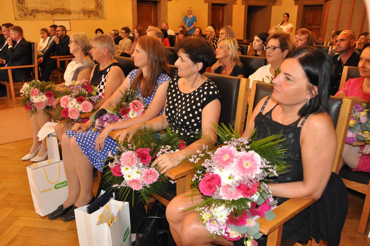 Ocenění ve školství 2022 (foto: A. Jarošová, 14.6.2022)