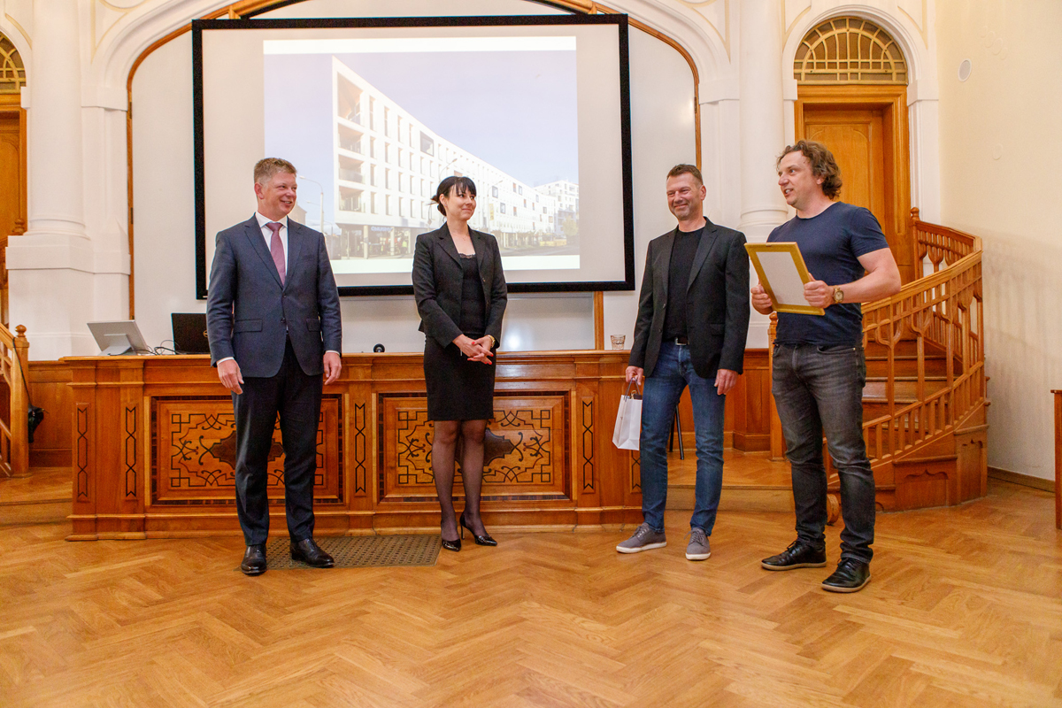 Cena Hanuše Zápala 2018-2022 (foto: Vít Štaif, 14.6.2022)