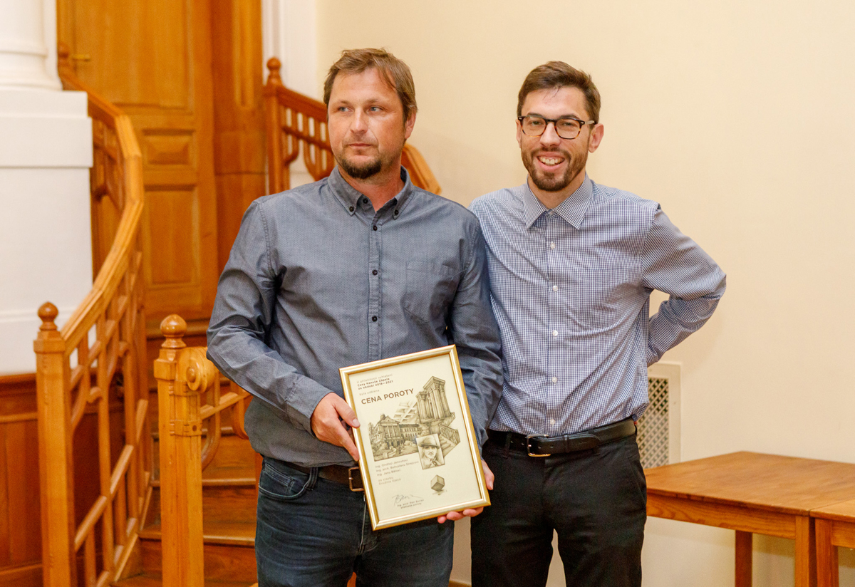 Cena Hanuše Zápala 2018-2022 (foto: Vít Štaif, 14.6.2022)