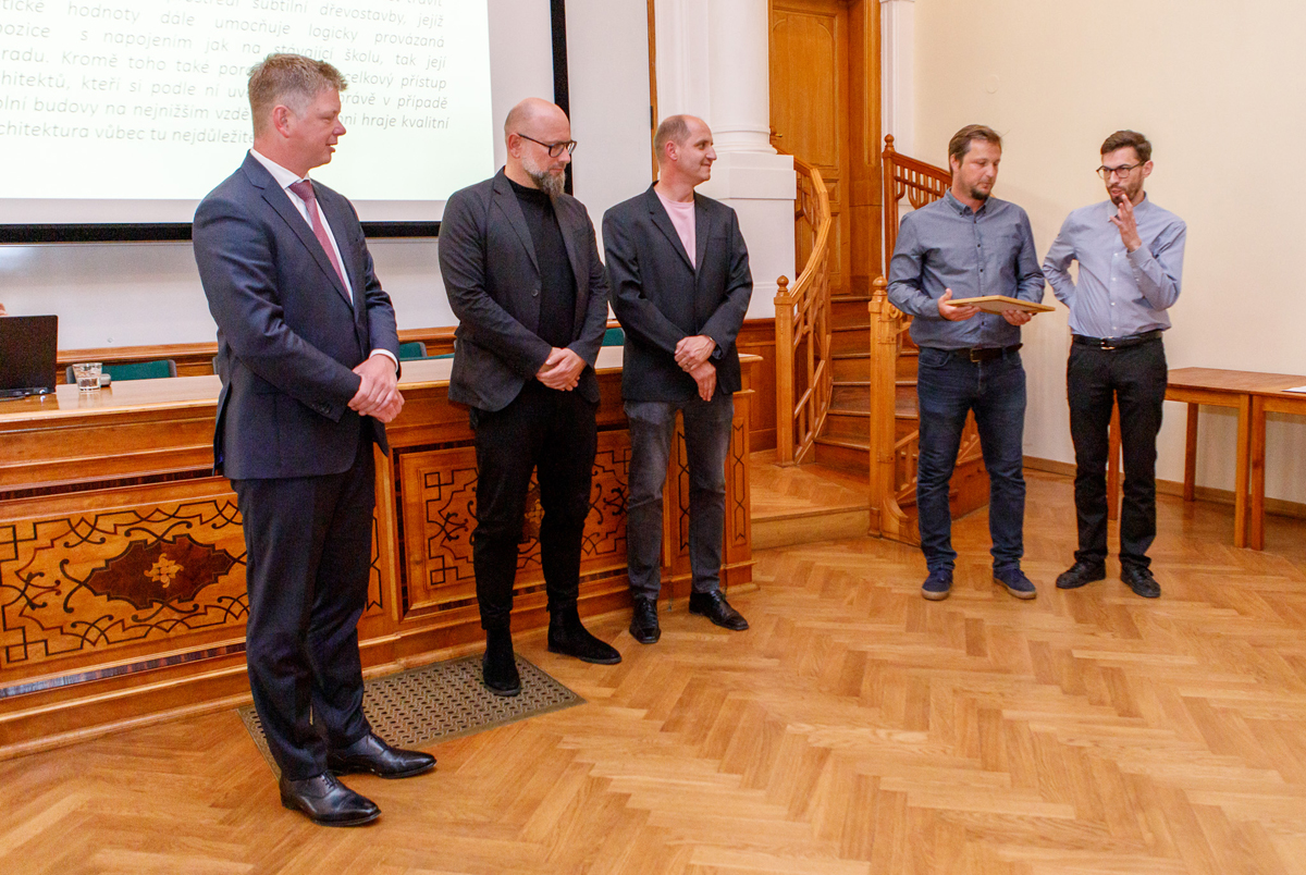 Cena Hanuše Zápala 2018-2022 (foto: Vít Štaif, 14.6.2022)