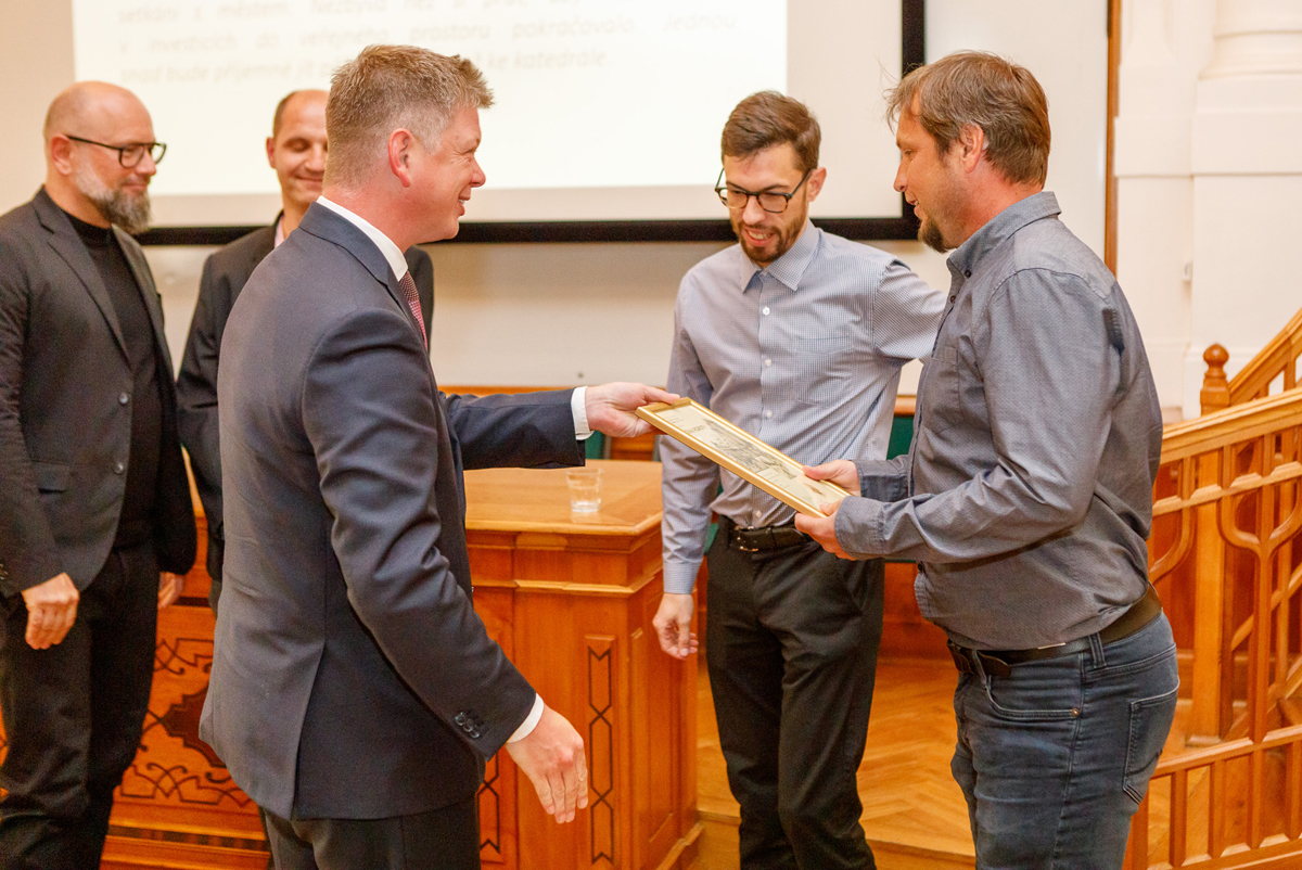 Cena Hanuše Zápala 2018-2022 (foto: Vít Štaif, 14.6.2022)